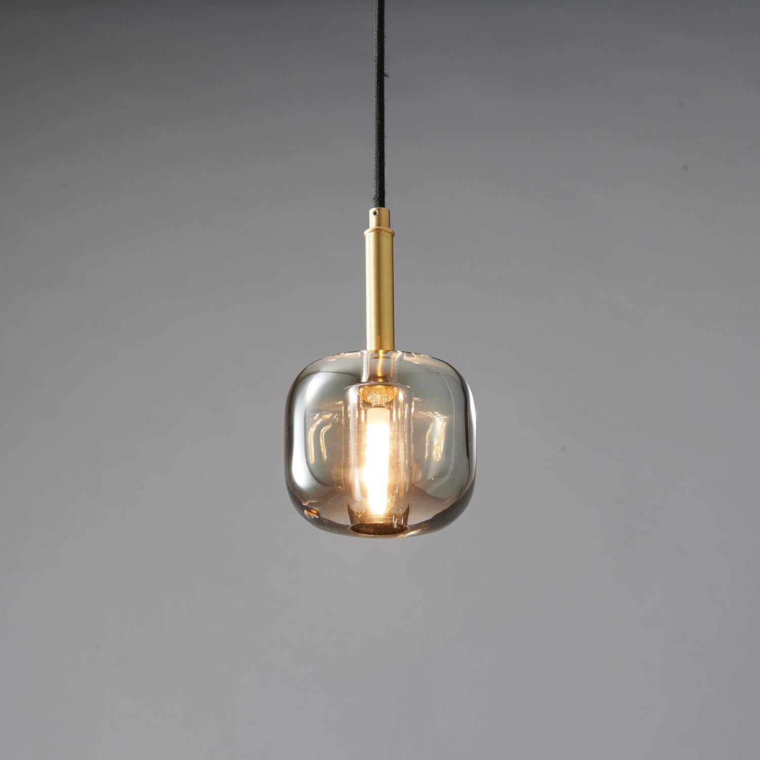 Lustra Pendant Lamp Clear Shade Crystal-Neutral Decor