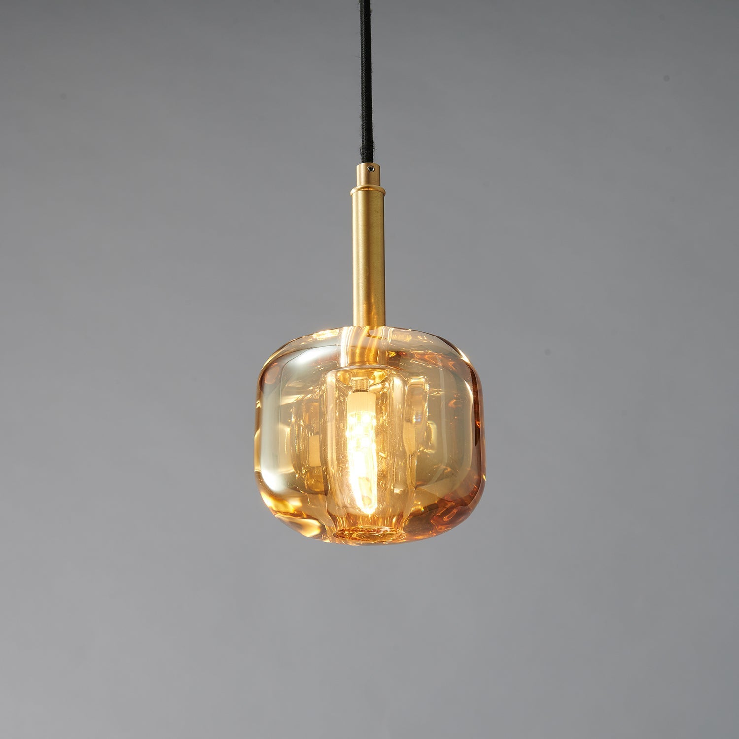 Lustra Pendant Lamp Clear Shade Crystal-Neutral Decor