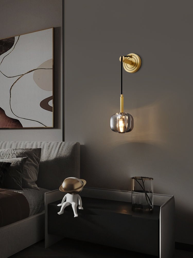 Zodorila Modern Minimalist Series Crystal Wall Lamp-Neutral Decor