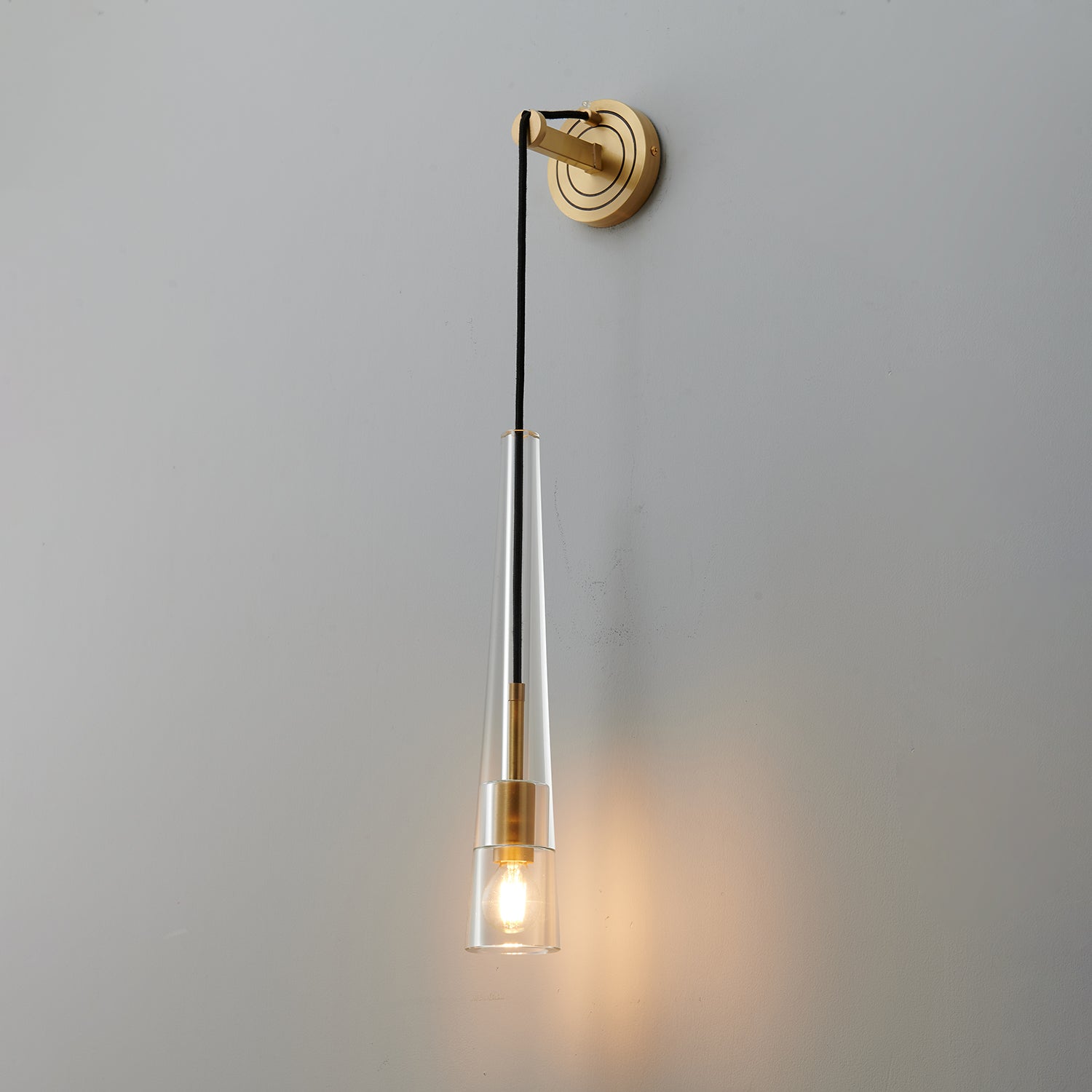 Zodorila Modern Minimalist Series Crystal Wall Lamp-Neutral Decor
