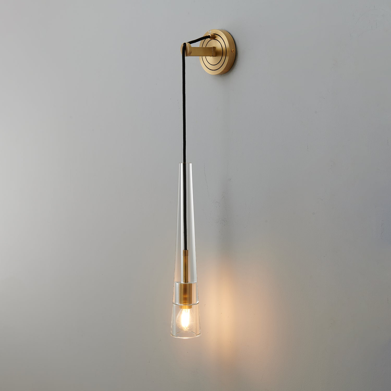 Zodorila Modern Minimalist Series Crystal Wall Lamp-Neutral Decor