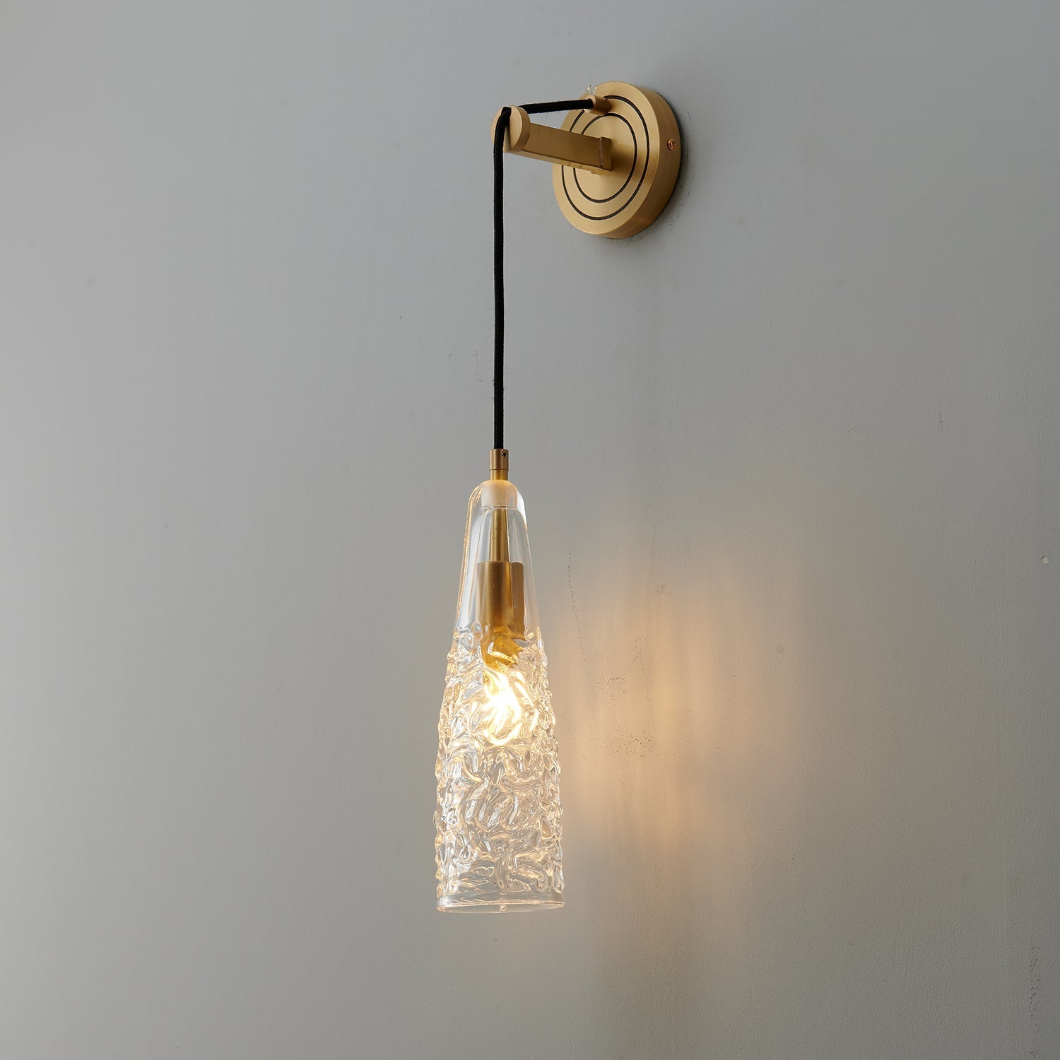 Zodorila Modern Minimalist Series Crystal Wall Lamp-Neutral Decor