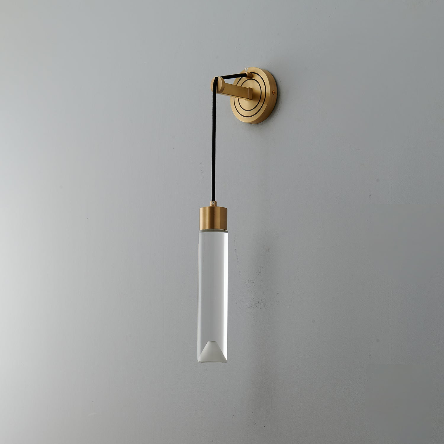Zodorila Modern Minimalist Series Crystal Wall Lamp-Neutral Decor