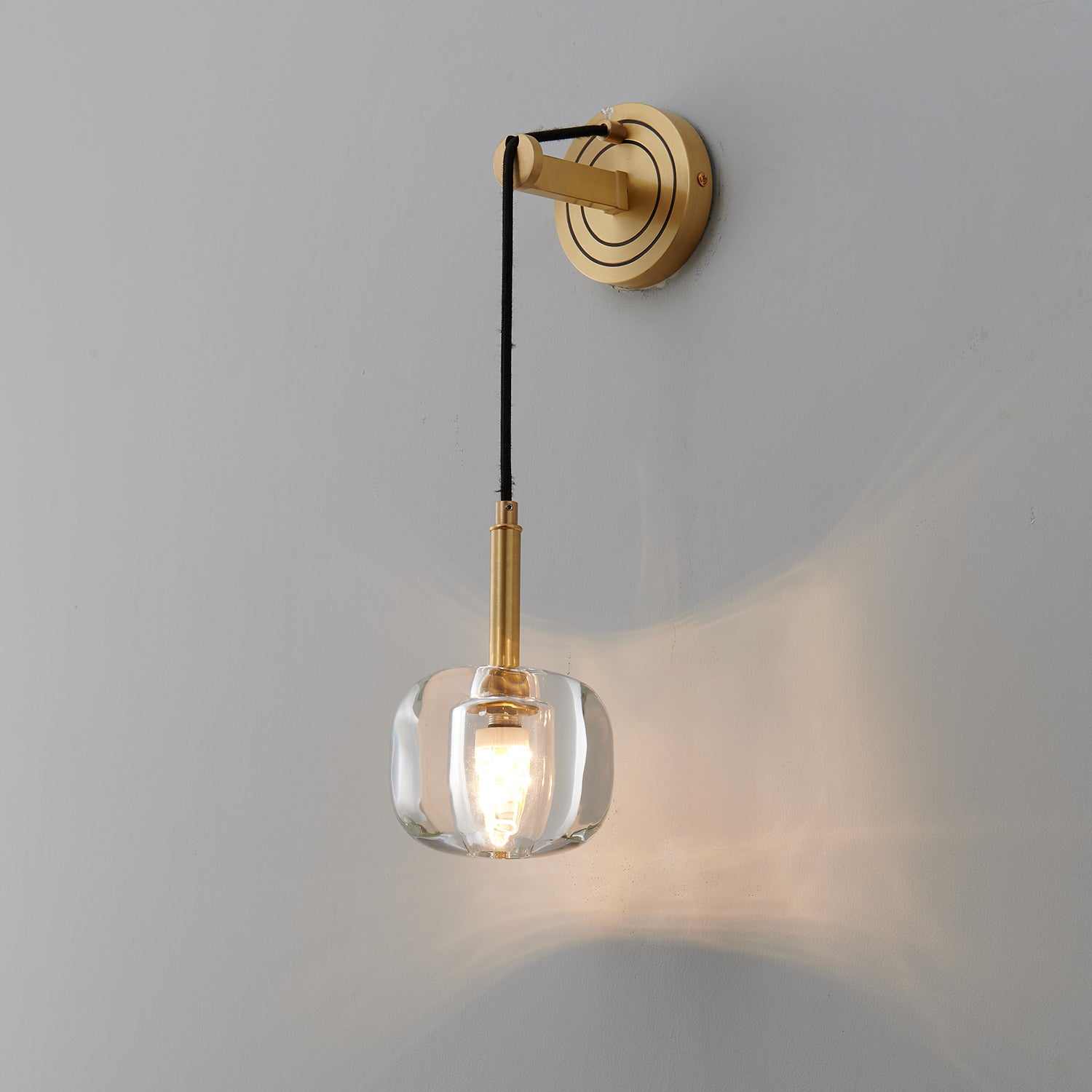 Zodorila Modern Minimalist Series Crystal Wall Lamp-Neutral Decor