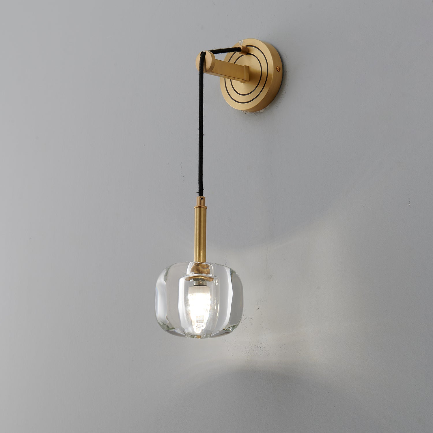 Zodorila Modern Minimalist Series Crystal Wall Lamp-Neutral Decor