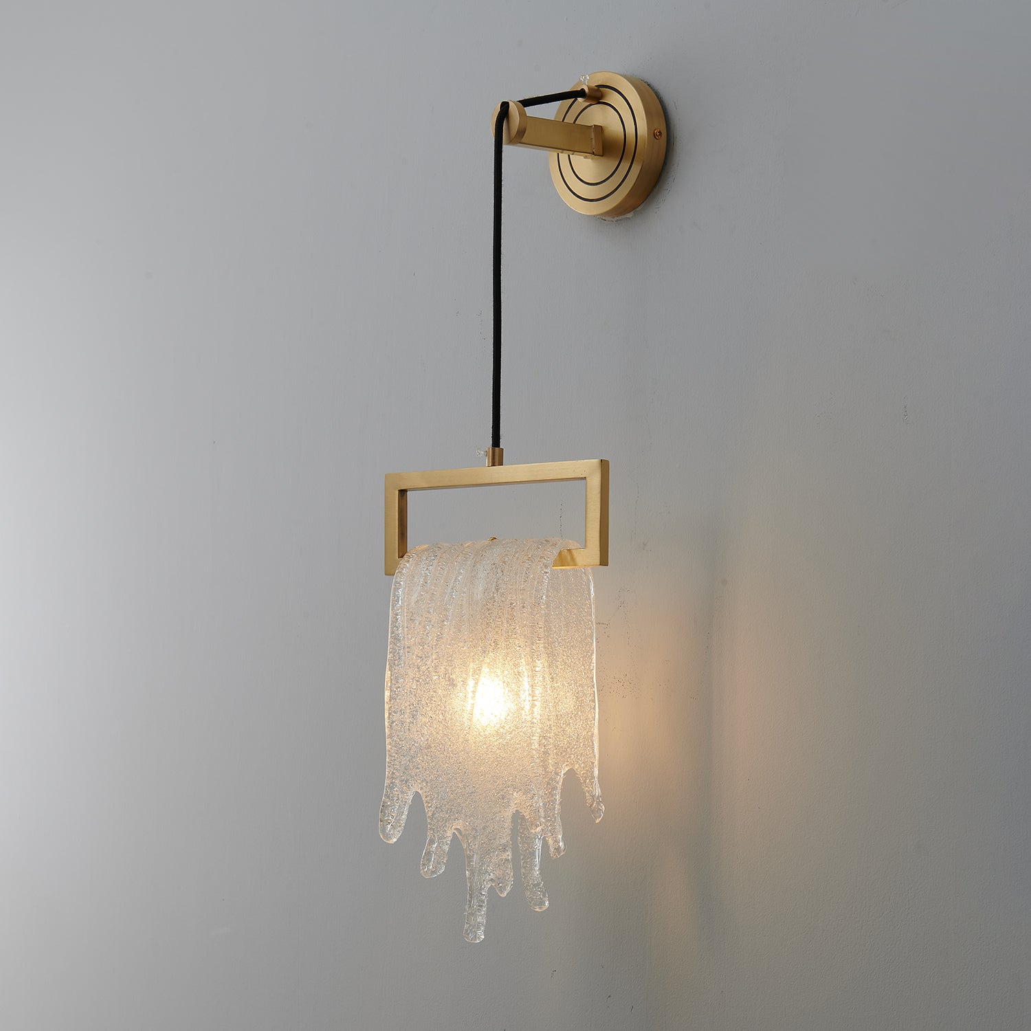 Zodorila Modern Minimalist Series Crystal Wall Lamp-Neutral Decor