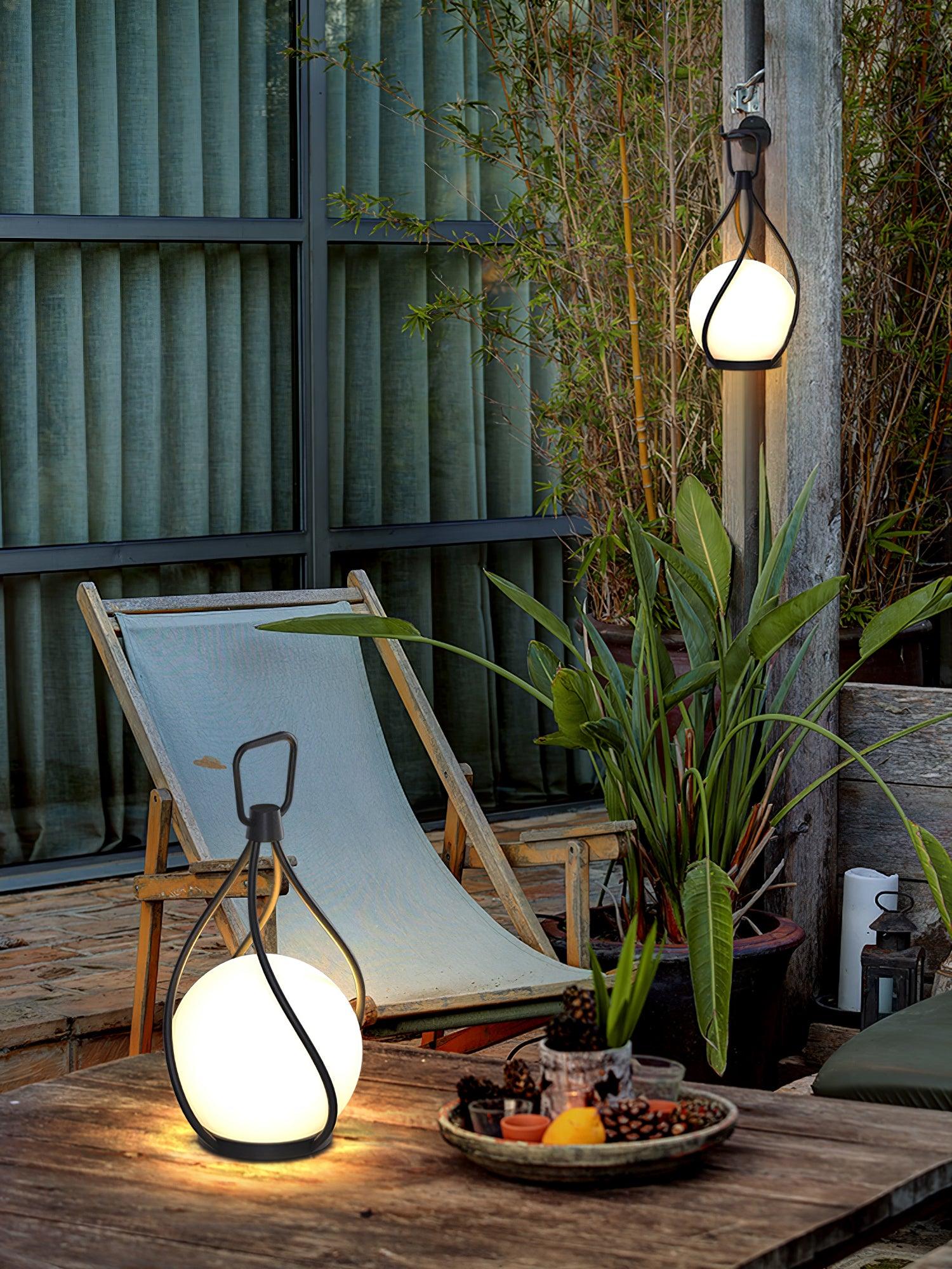 Emma Minimalist Glass Table Lamp-Neutral Decor