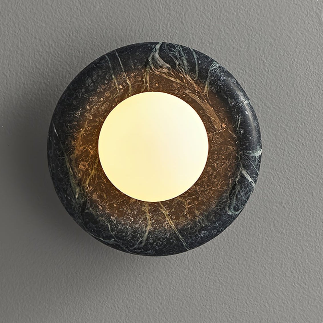 Amber Vintage Marble Wall Light-Neutral Decor