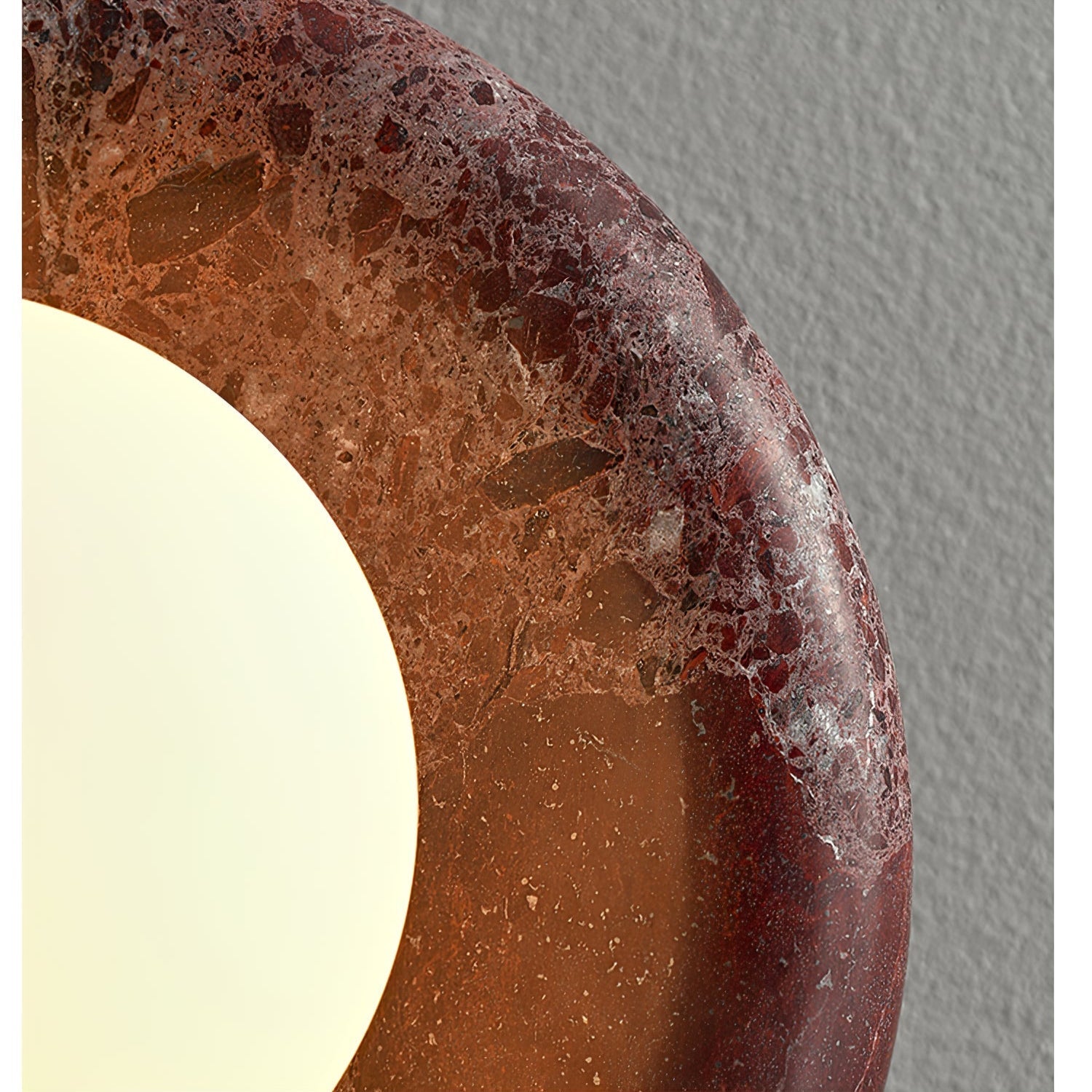 Amber Vintage Marble Wall Light-Neutral Decor