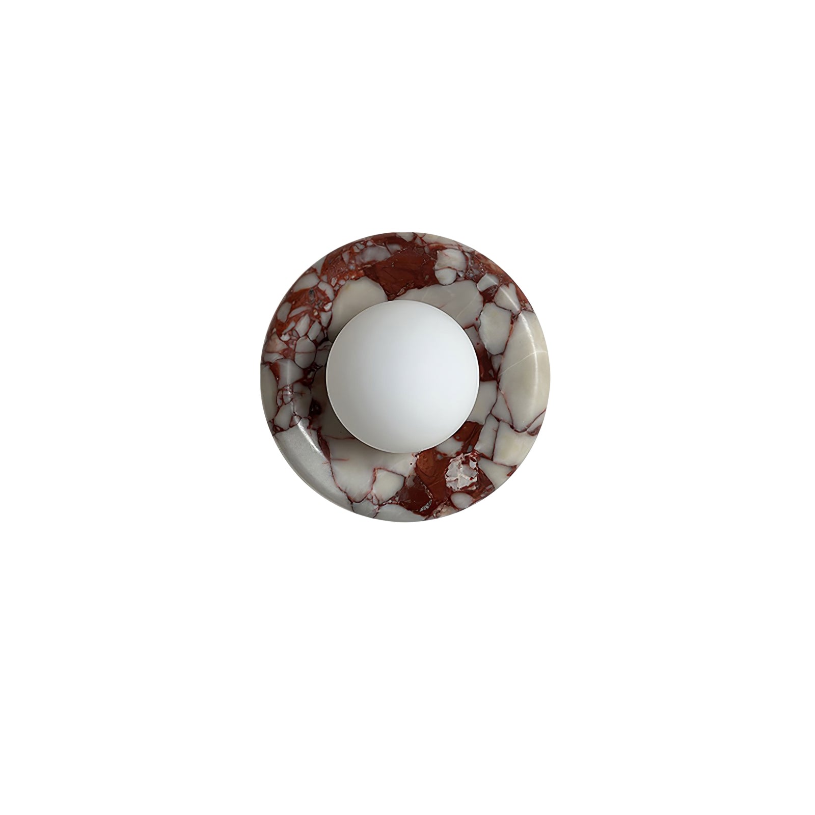 Amber Vintage Marble Wall Light-Neutral Decor