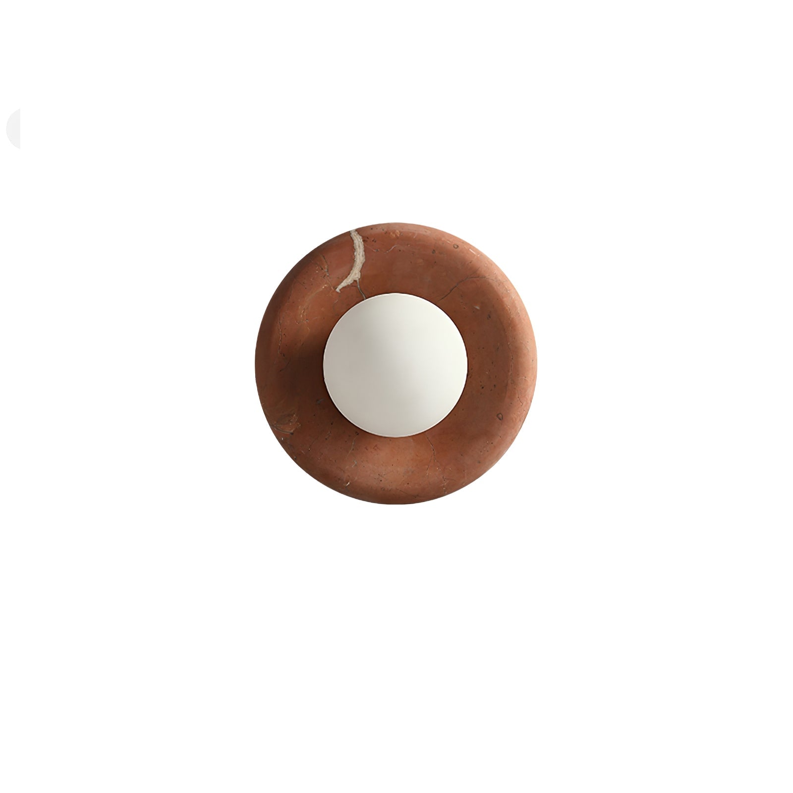 Amber Vintage Marble Wall Light-Neutral Decor