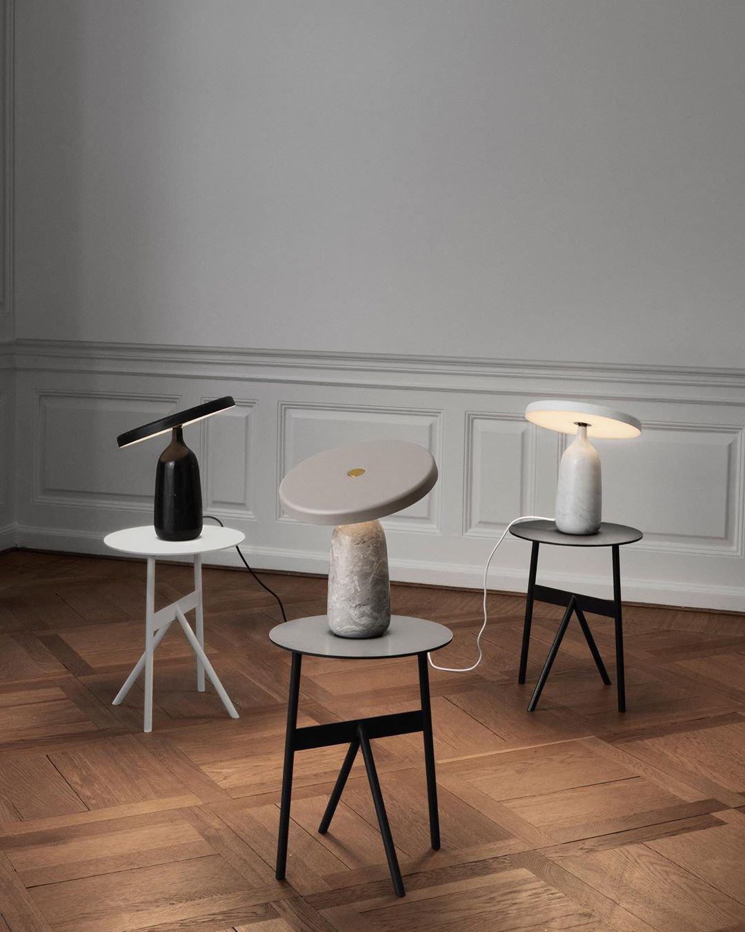 Astrian Marble Minimalist Table Lamp-Neutral Decor