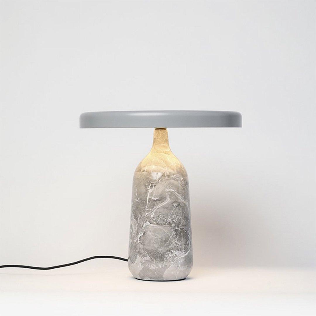 Astrian Marble Minimalist Table Lamp-Neutral Decor