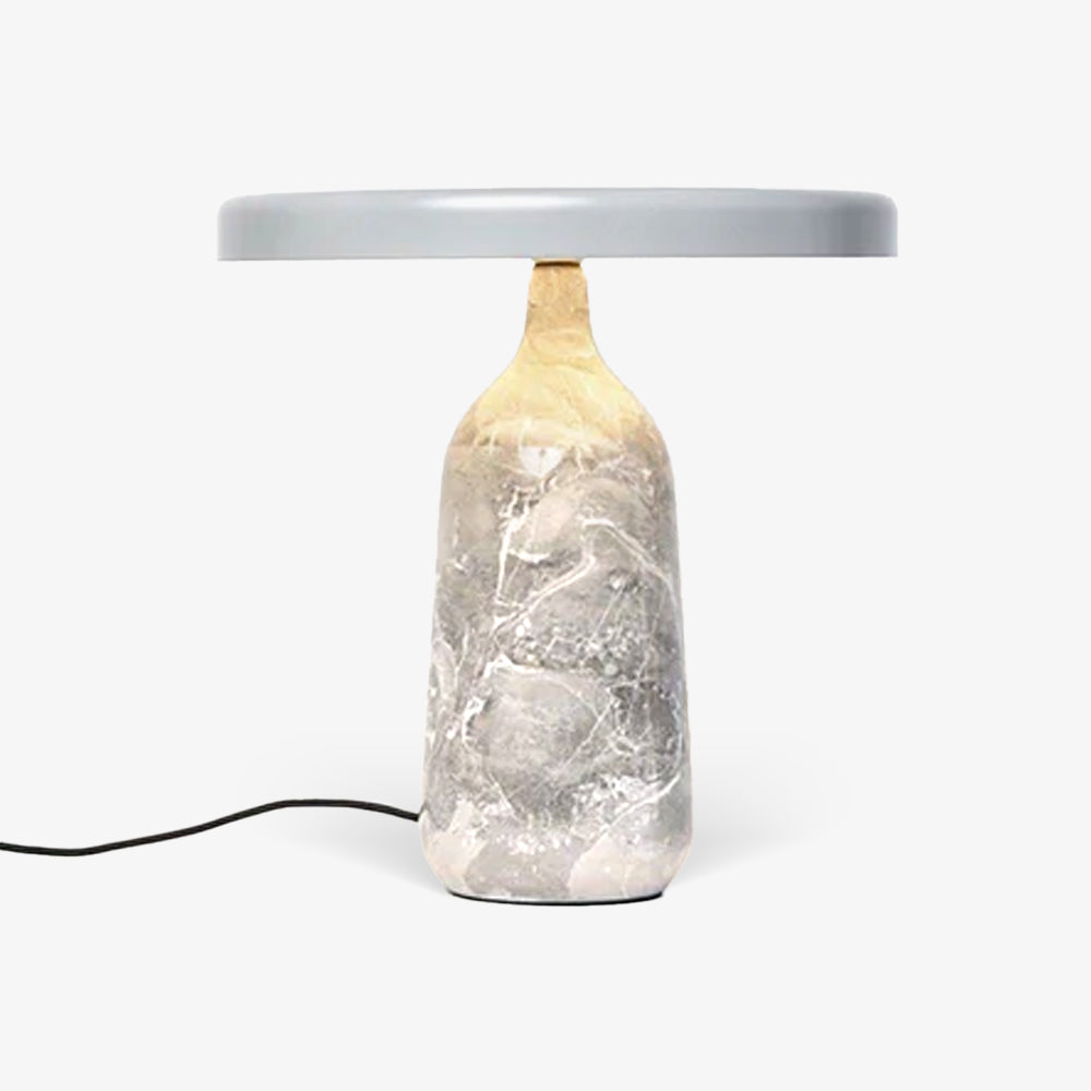 Astrian Marble Minimalist Table Lamp-Neutral Decor