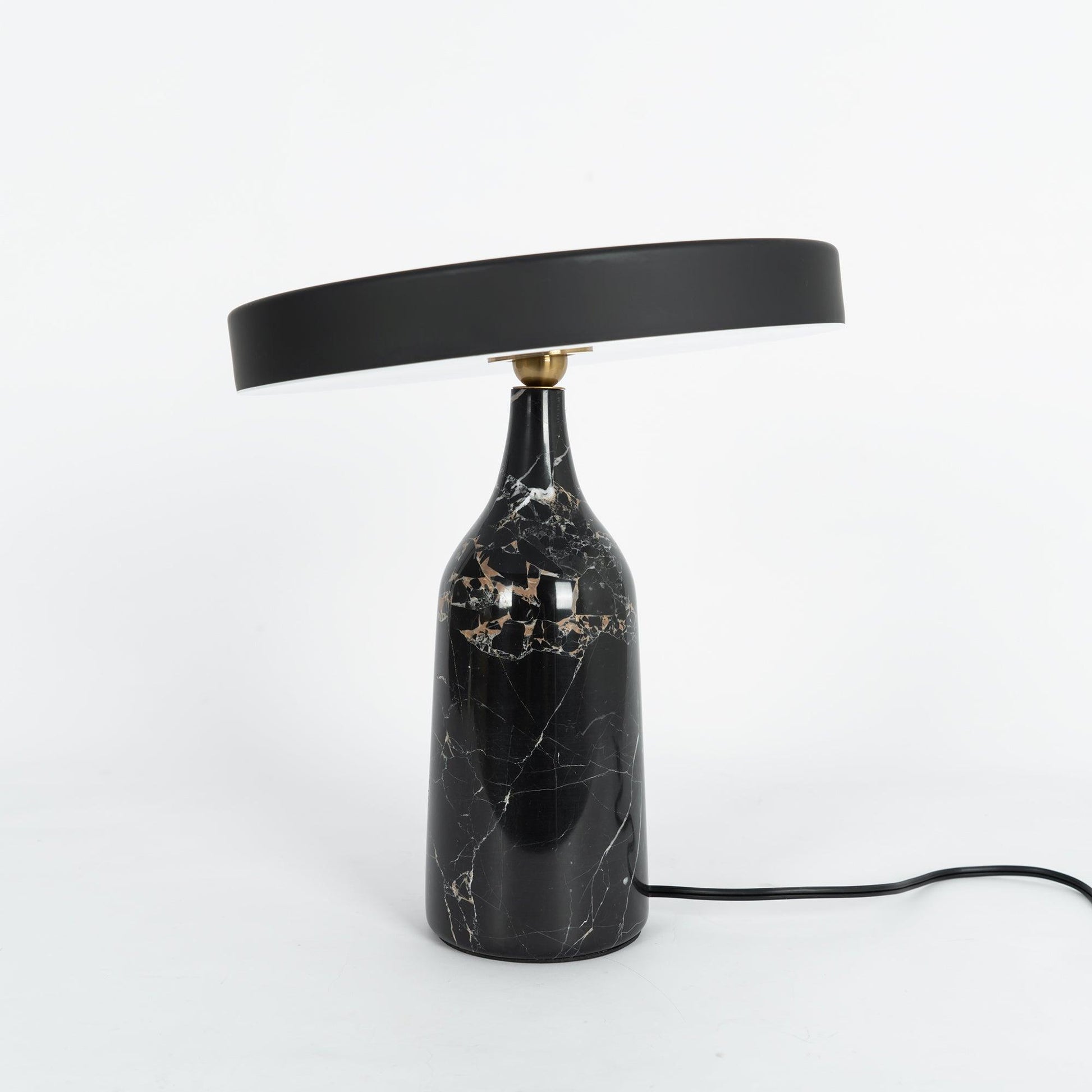 Astrian Marble Minimalist Table Lamp-Neutral Decor