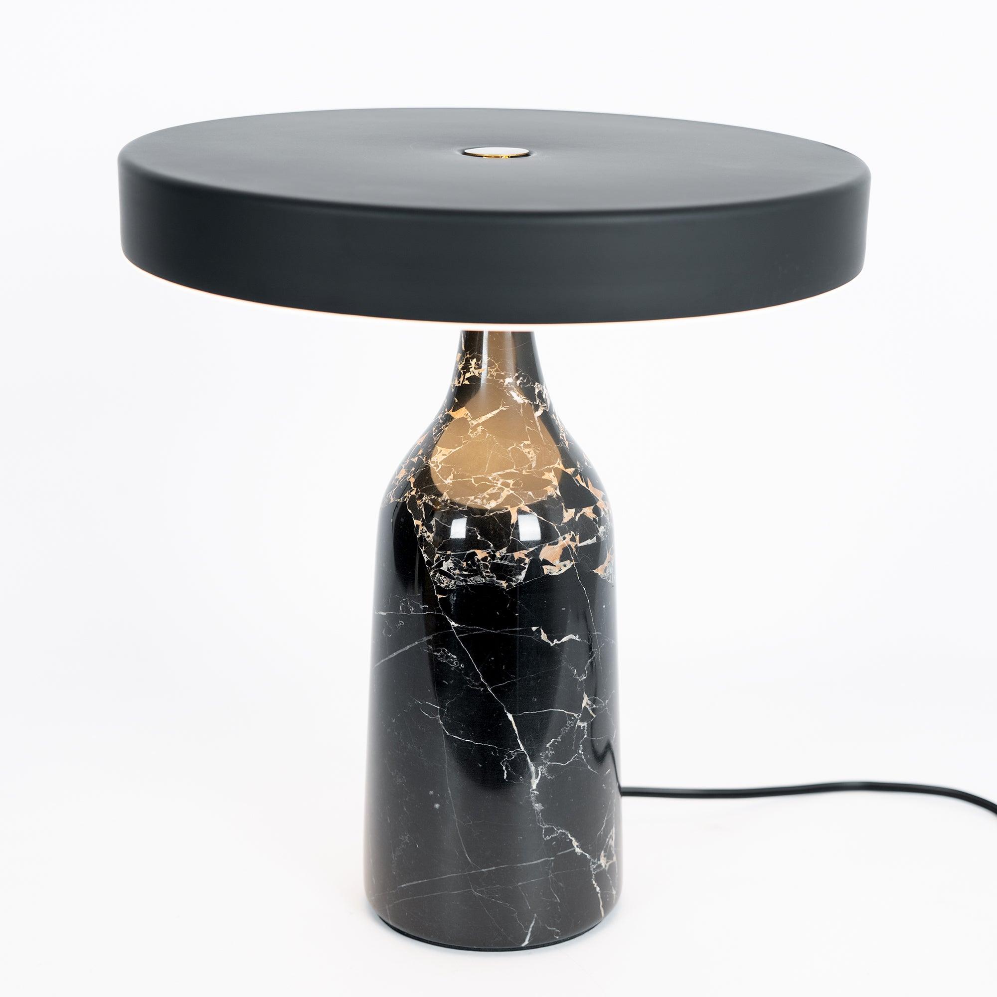 Astrian Marble Minimalist Table Lamp-Neutral Decor