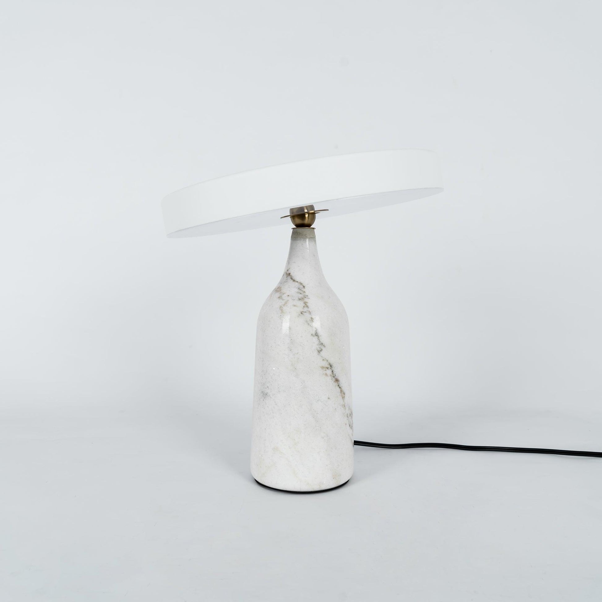 Astrian Marble Minimalist Table Lamp-Neutral Decor