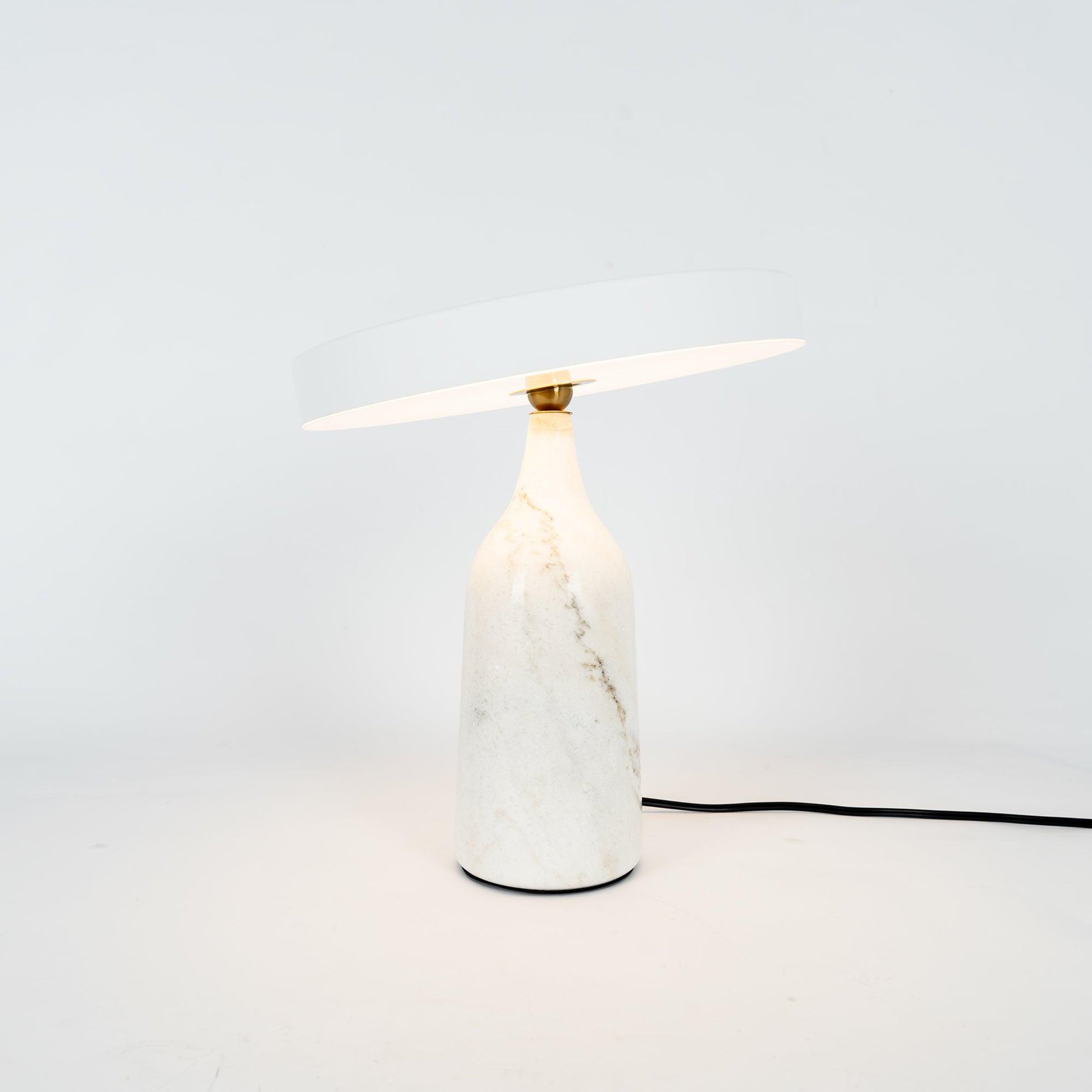 Astrian Marble Minimalist Table Lamp-Neutral Decor
