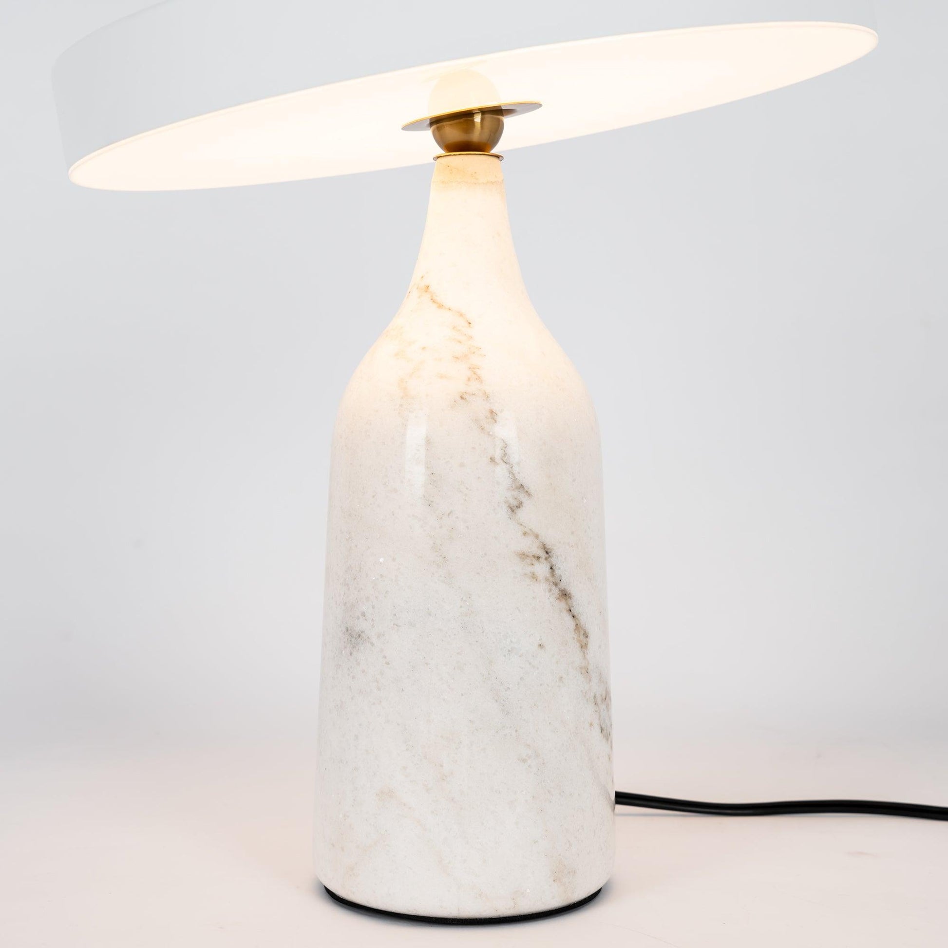 Astrian Marble Minimalist Table Lamp-Neutral Decor