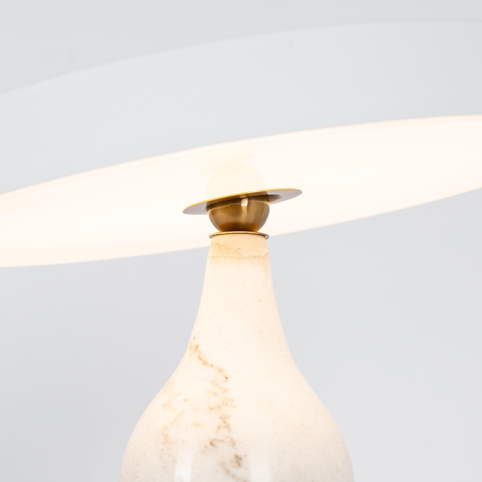 Astrian Marble Minimalist Table Lamp-Neutral Decor