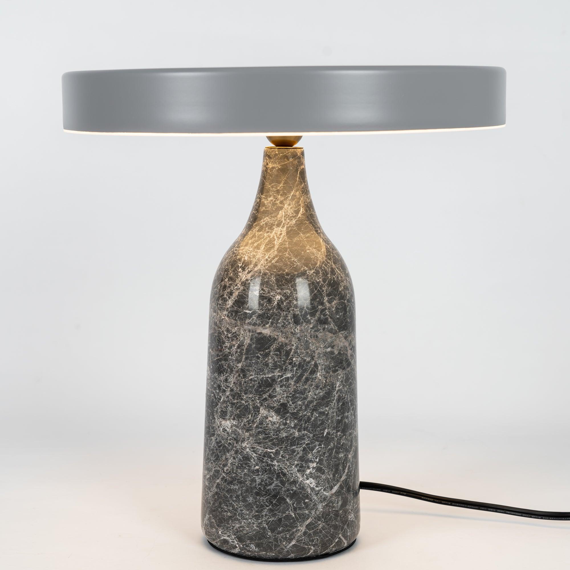 Astrian Marble Minimalist Table Lamp-Neutral Decor