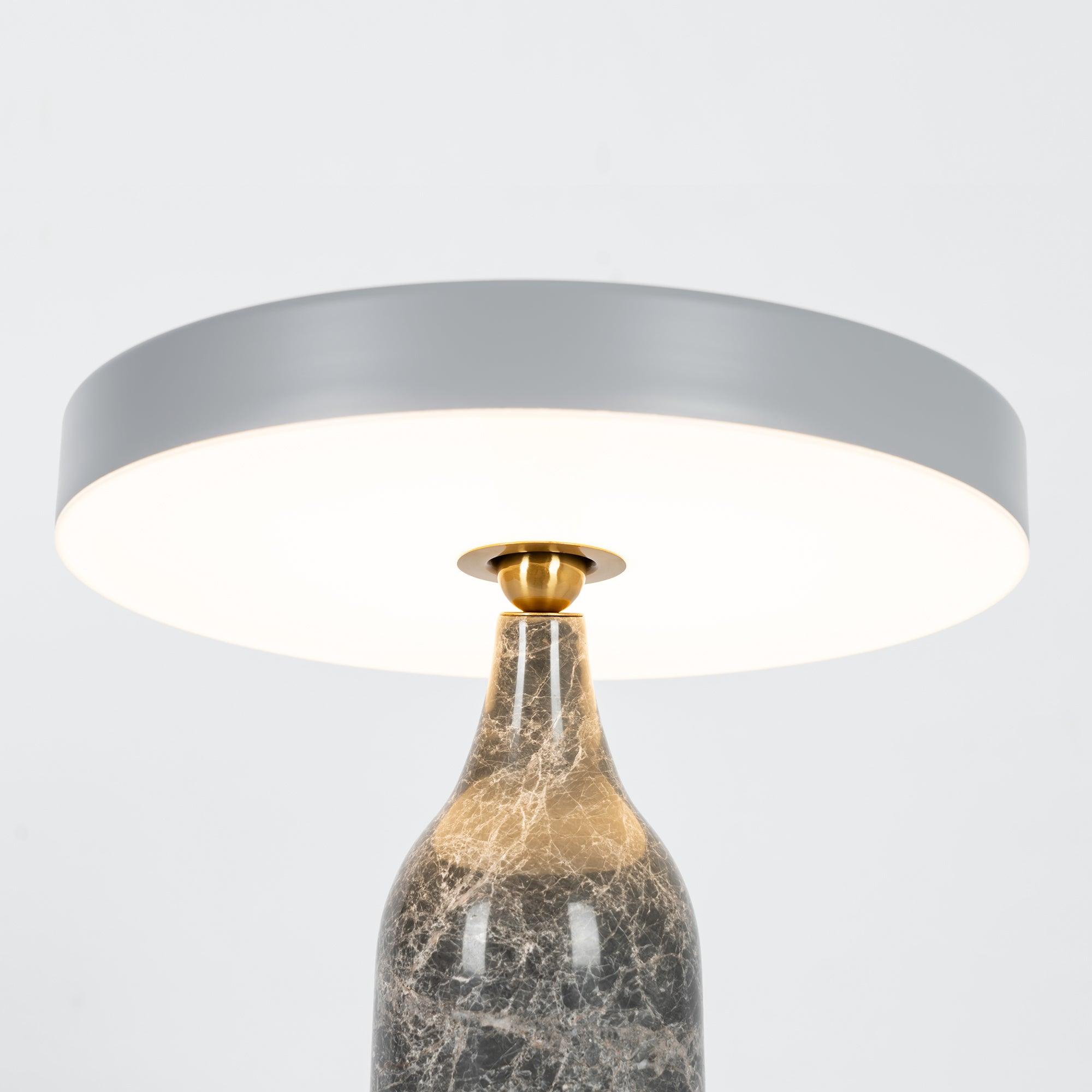 Astrian Marble Minimalist Table Lamp-Neutral Decor