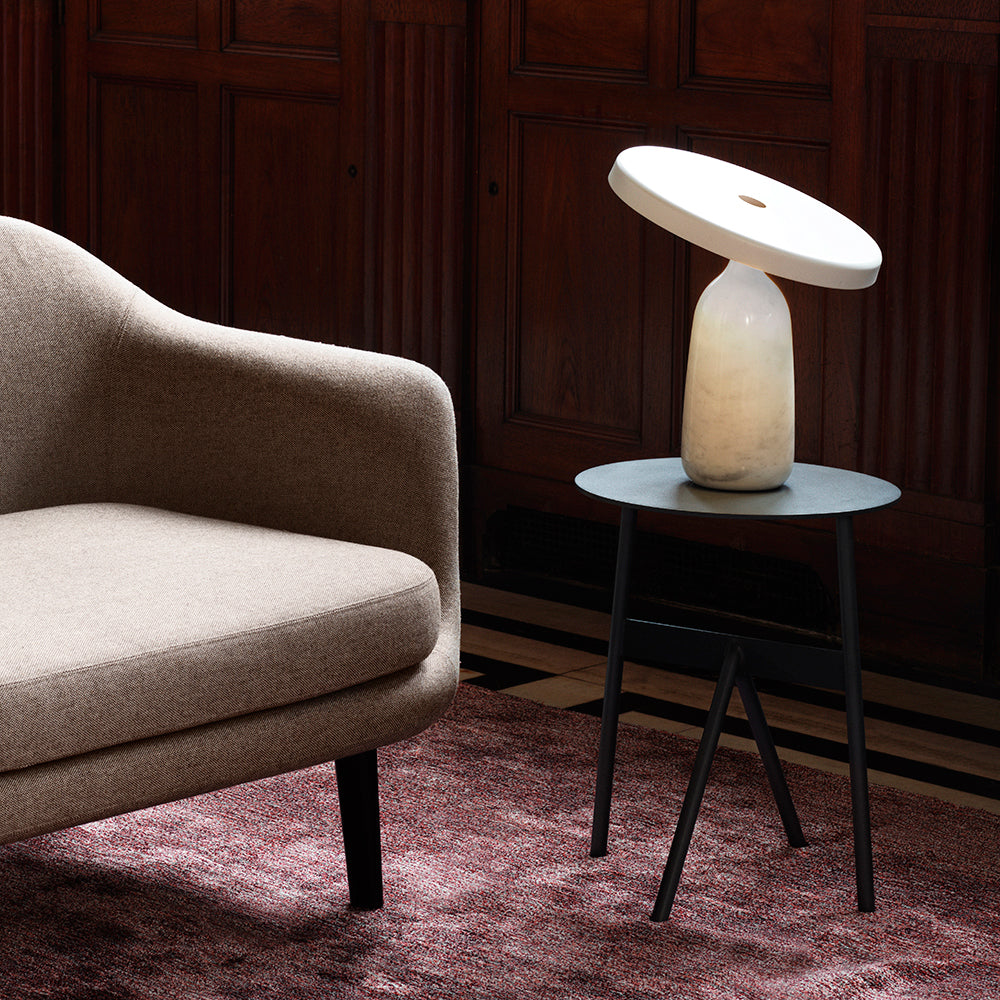 Astrian Marble Minimalist Table Lamp-Neutral Decor
