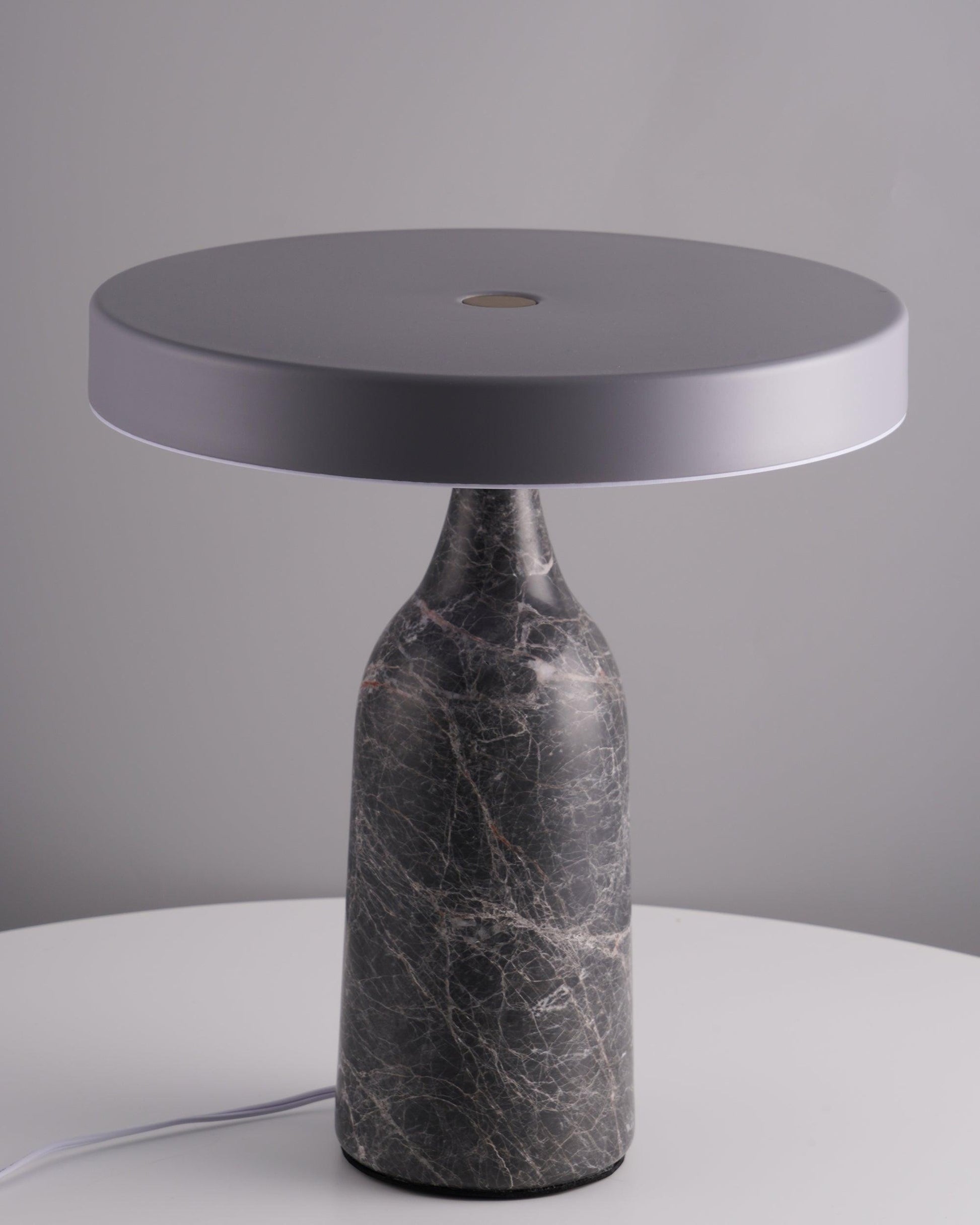 Astrian Marble Minimalist Table Lamp-Neutral Decor
