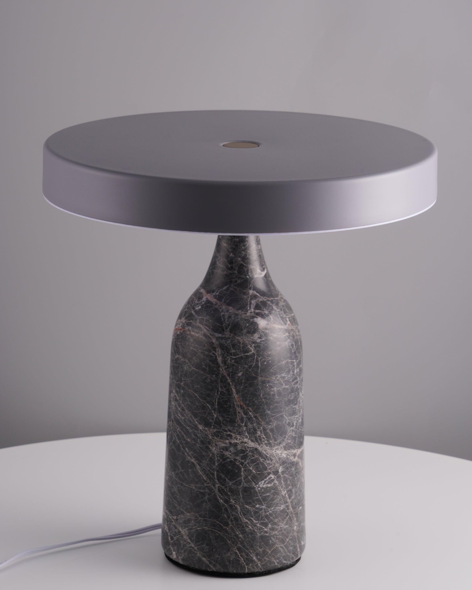 Astrian Marble Minimalist Table Lamp-Neutral Decor
