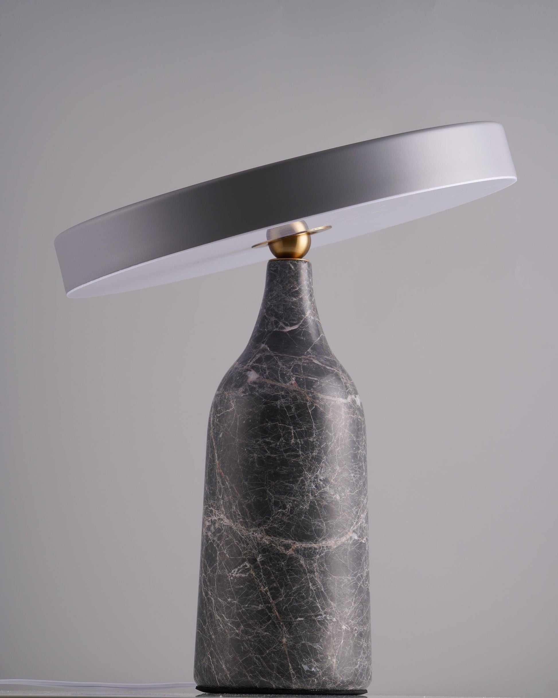 Astrian Marble Minimalist Table Lamp-Neutral Decor