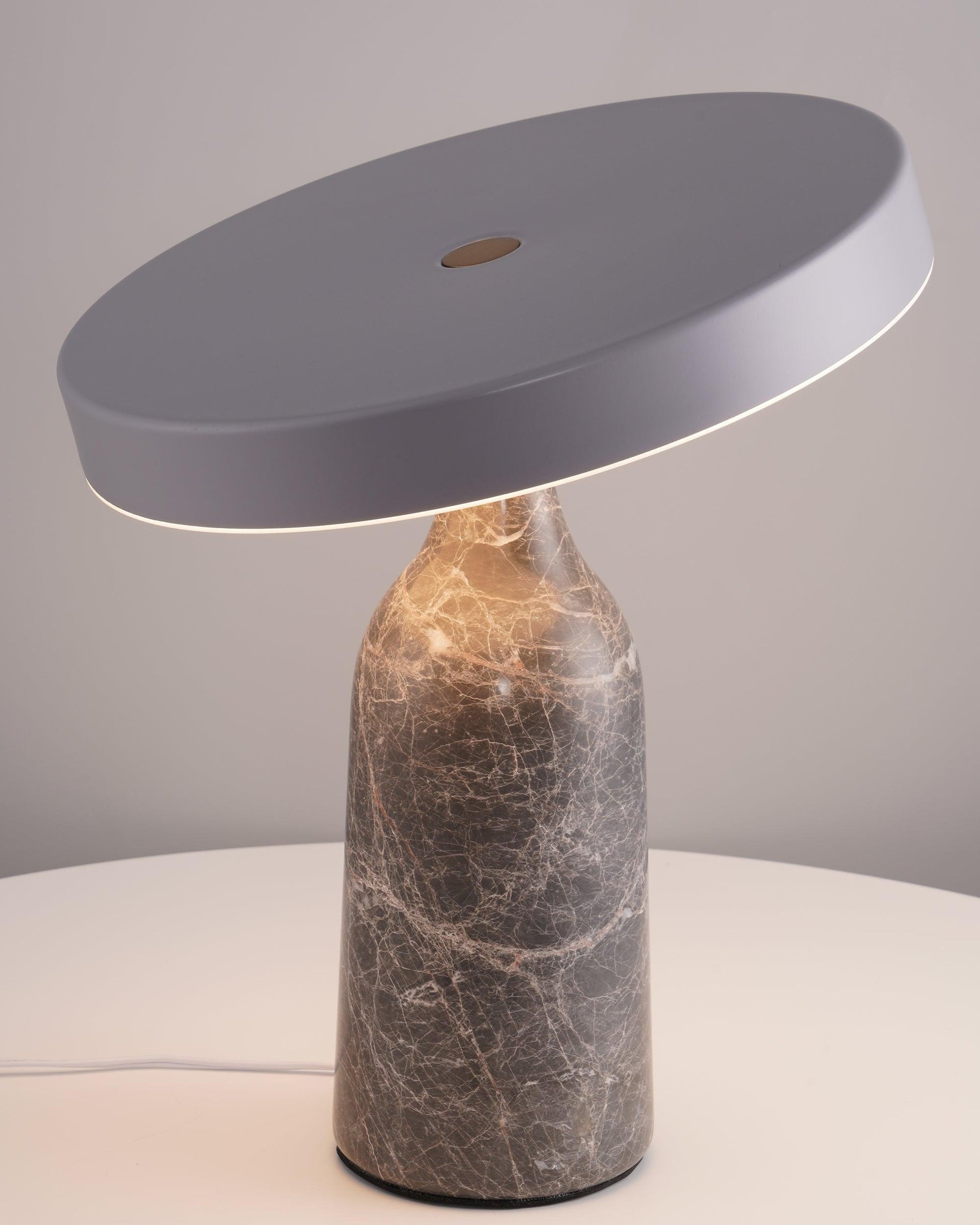 Astrian Marble Minimalist Table Lamp-Neutral Decor