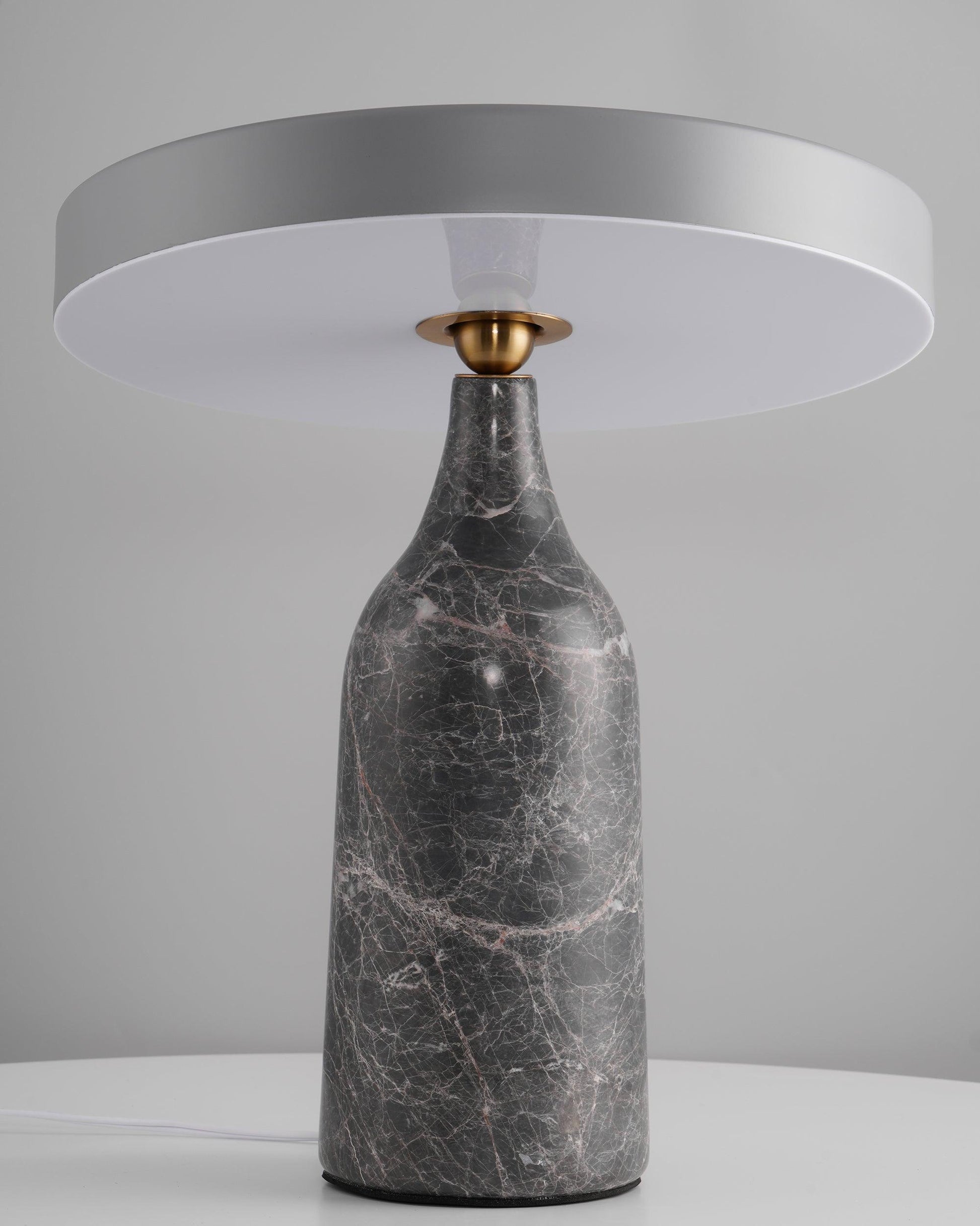 Astrian Marble Minimalist Table Lamp-Neutral Decor