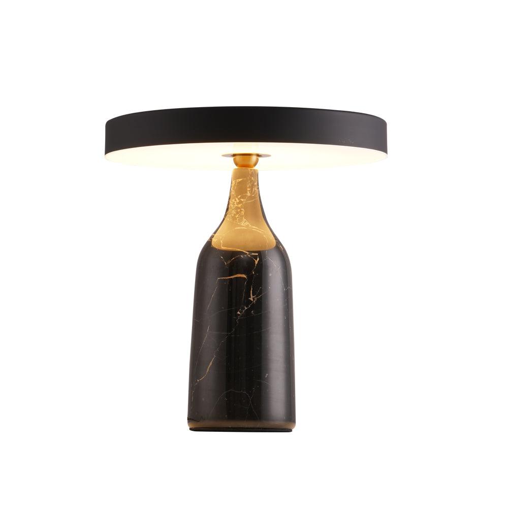 Astrian Marble Minimalist Table Lamp-Neutral Decor