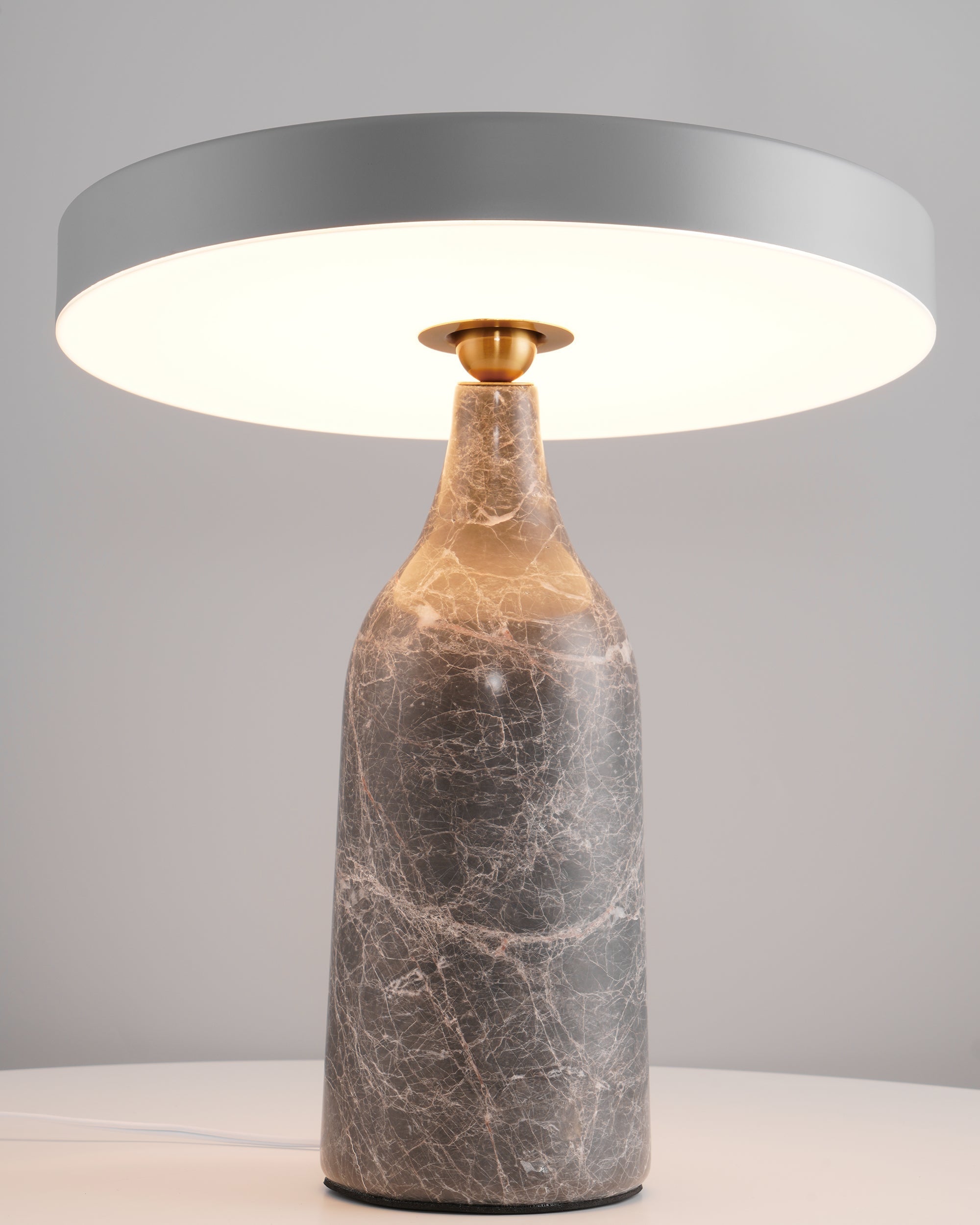 Astrian Marble Minimalist Table Lamp-Neutral Decor