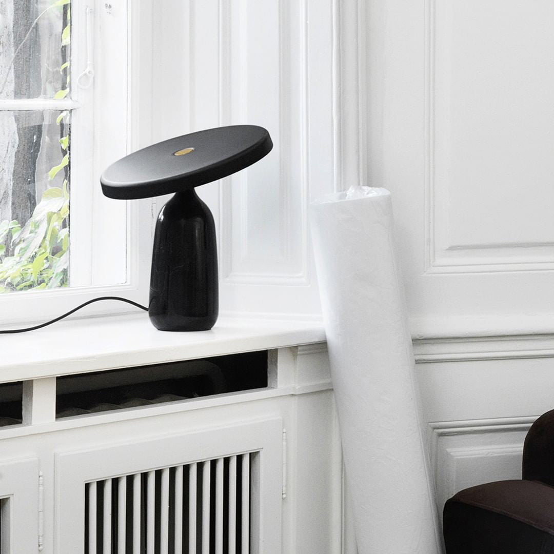 Astrian Marble Minimalist Table Lamp-Neutral Decor