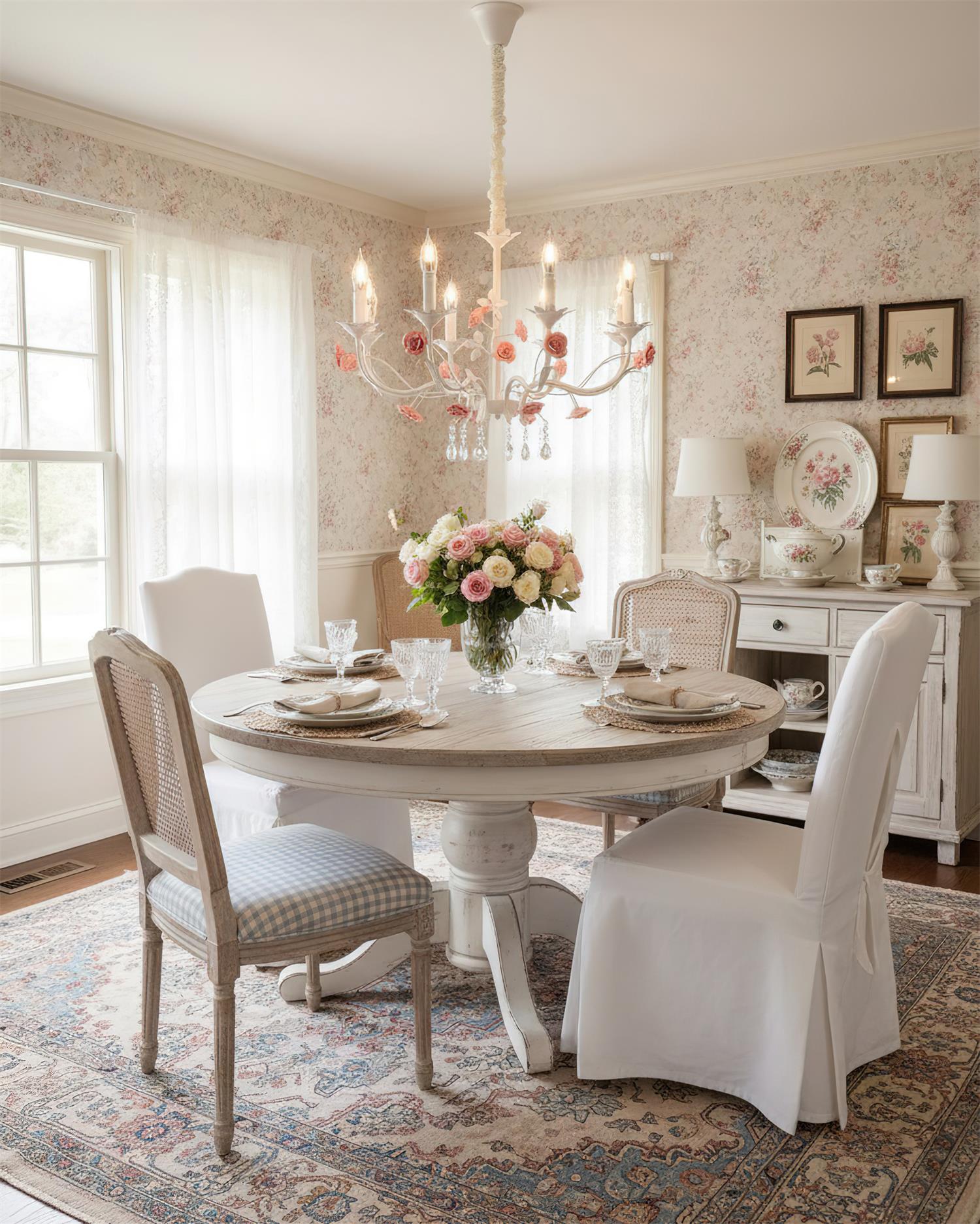 Rosamund Rose Chandelier