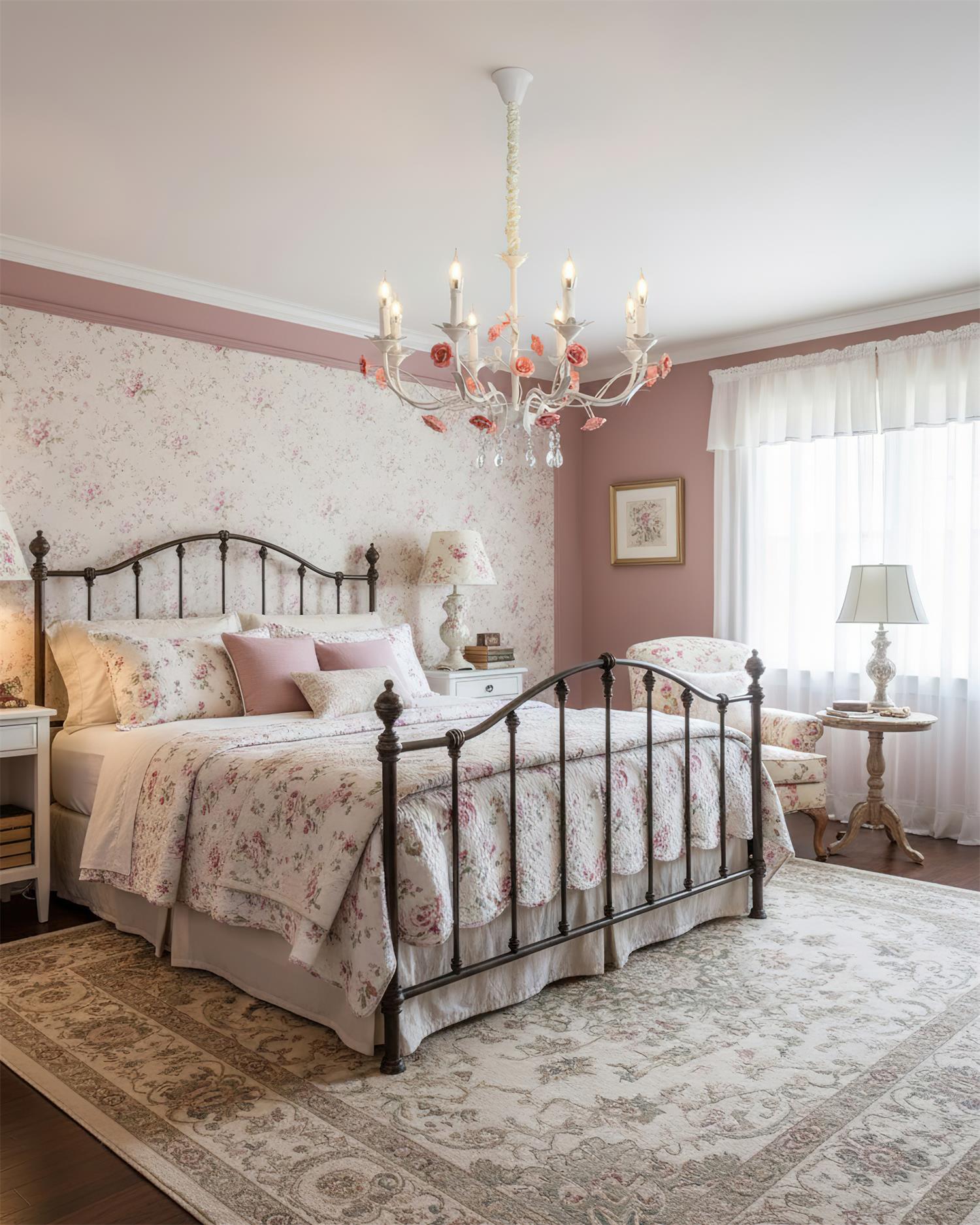 Rosamund Rose Chandelier