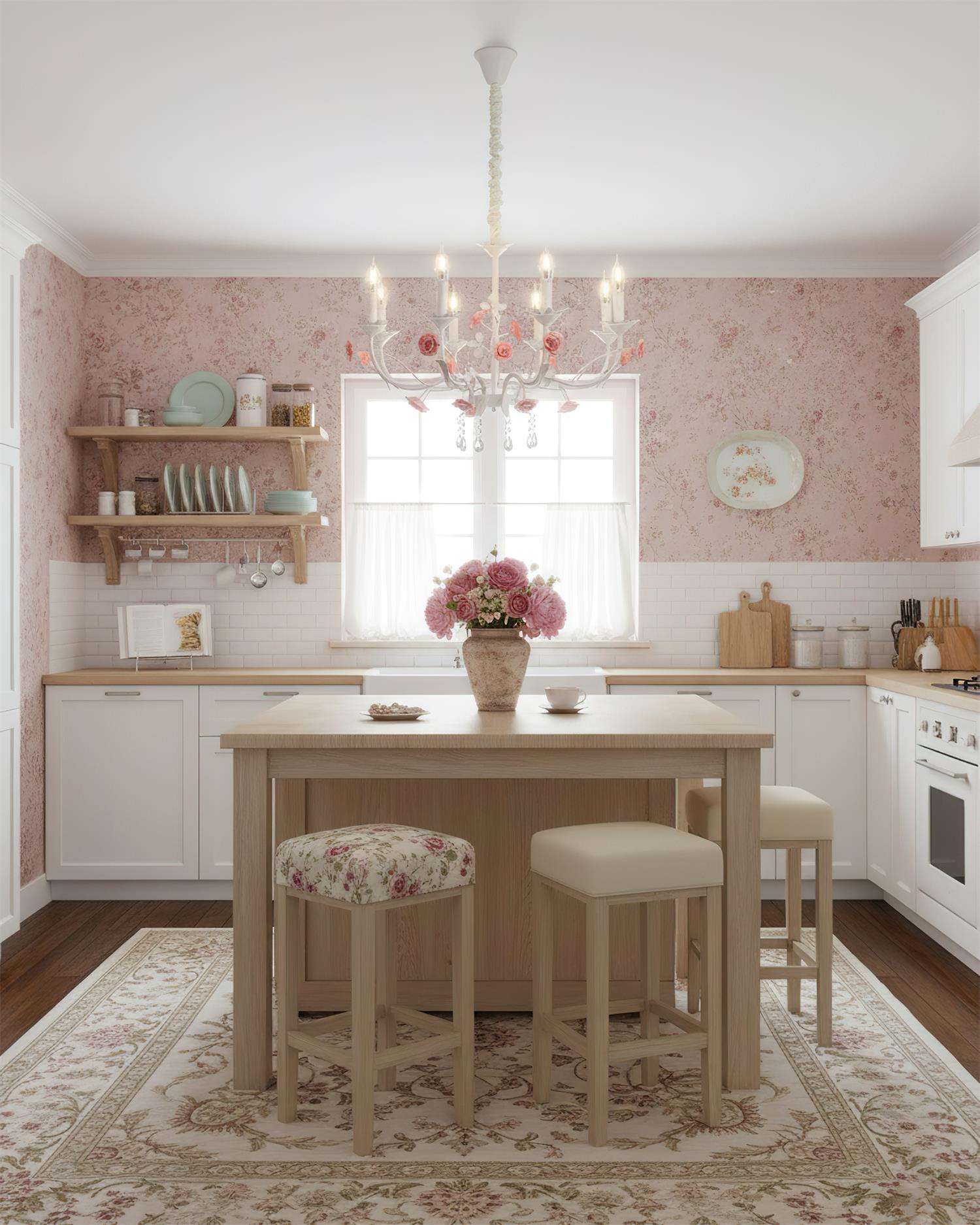 Rosamund Rose Chandelier
