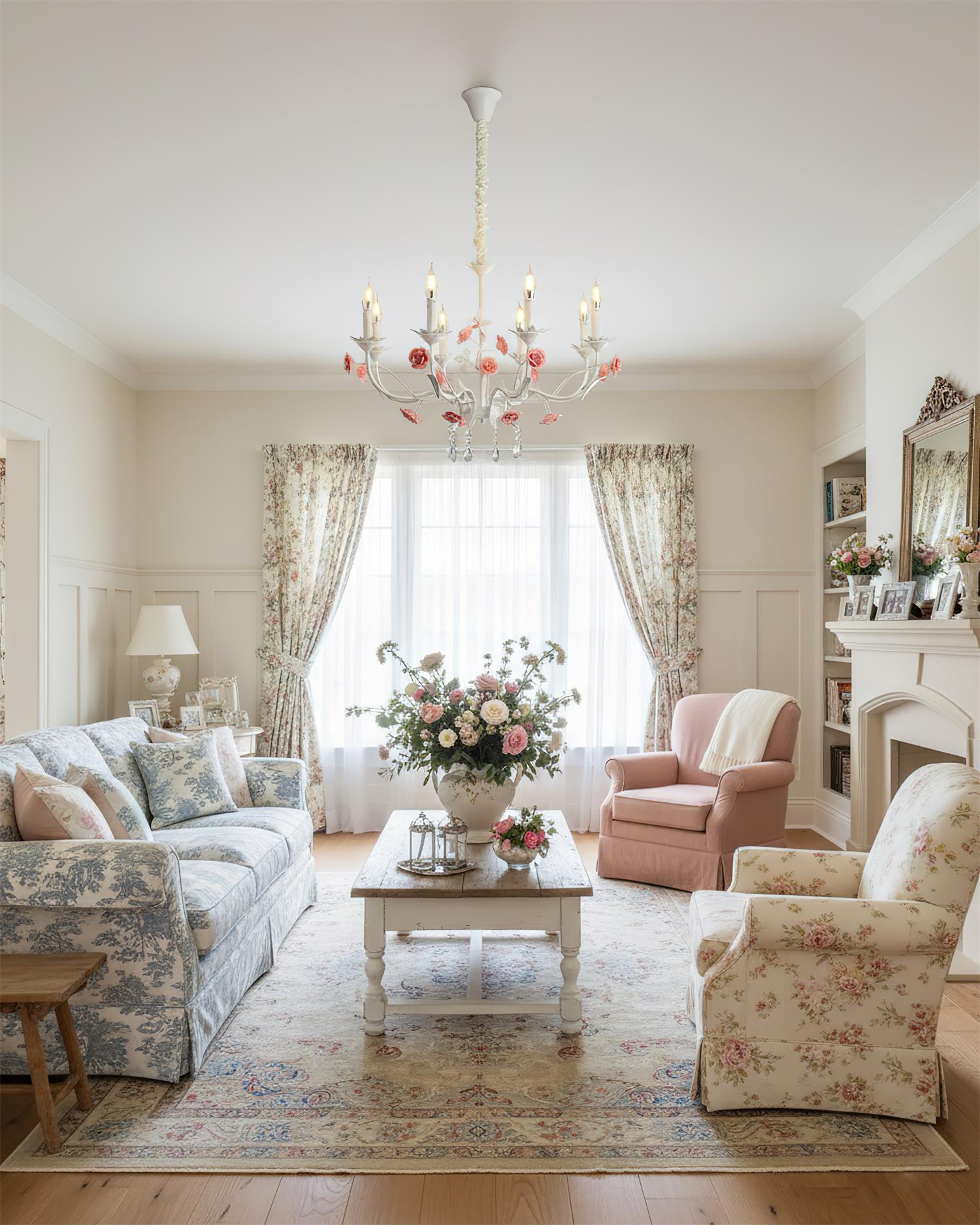 Rosamund Rose Chandelier
