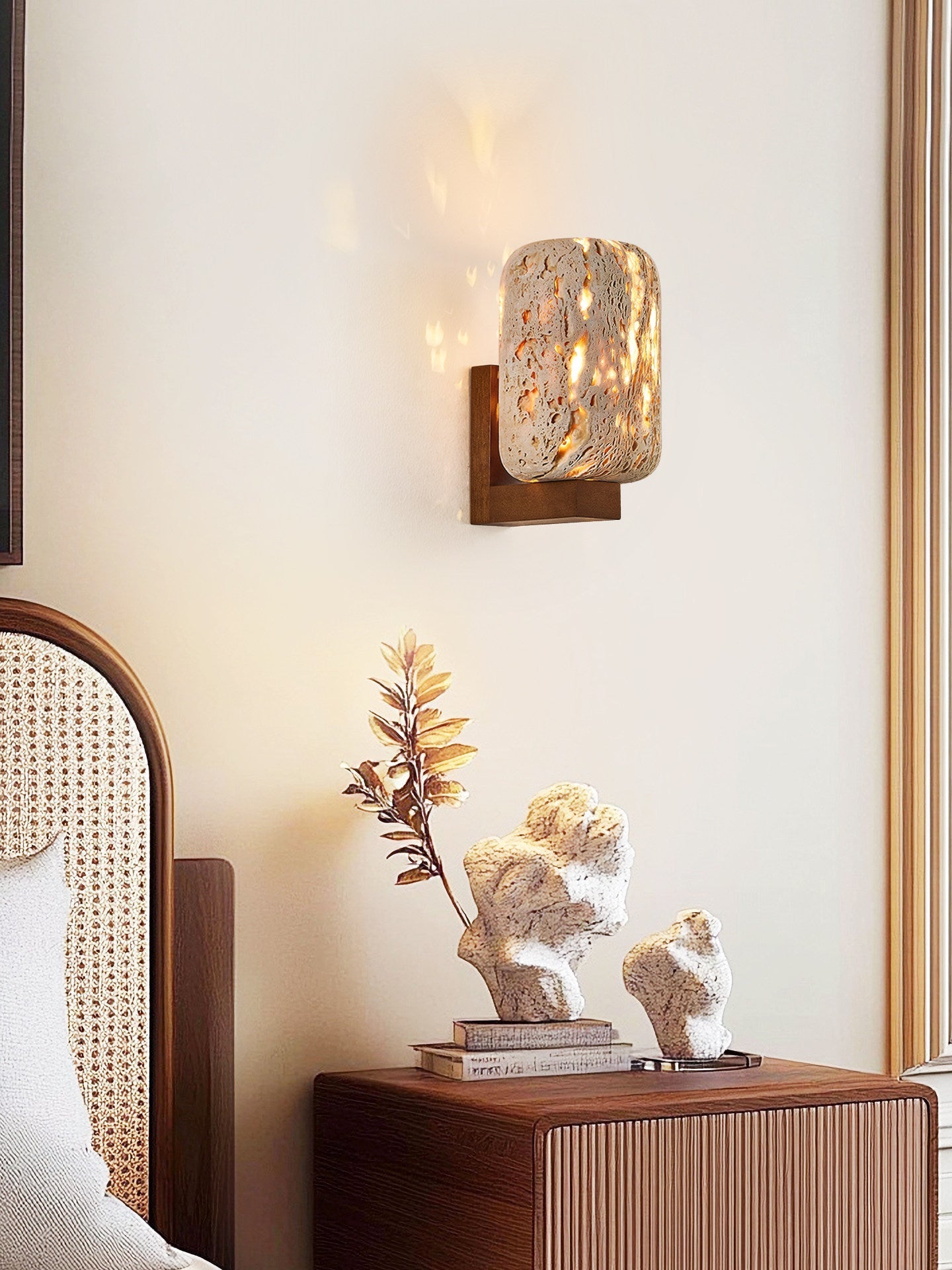 Edenstone Wall Sconce-Neutral Decor