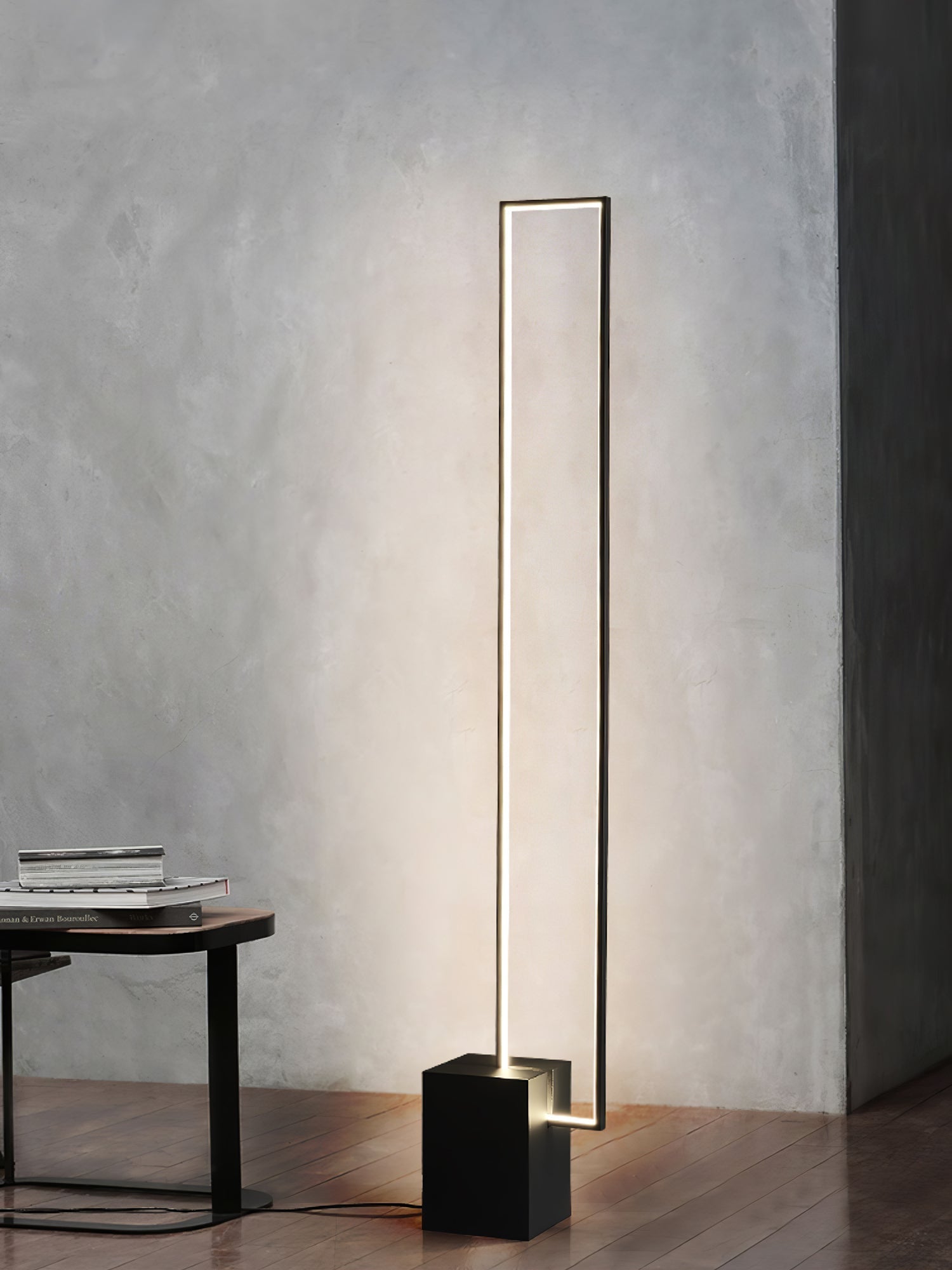 Keloza Aluminum Floor Lamp-Neutral Decor