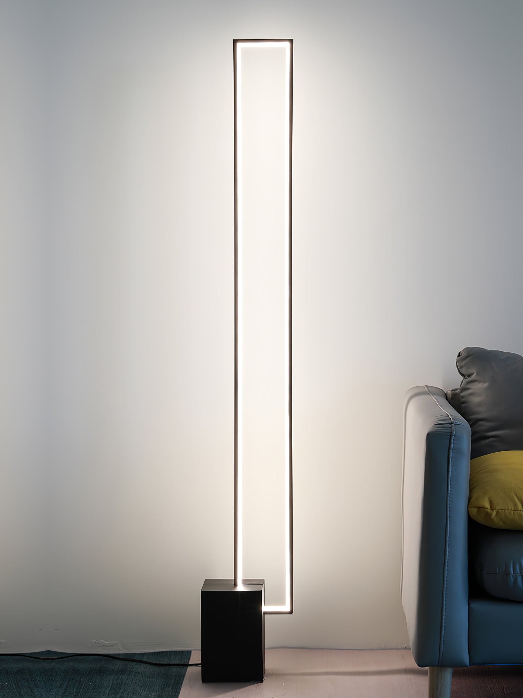 Keloza Aluminum Floor Lamp-Neutral Decor