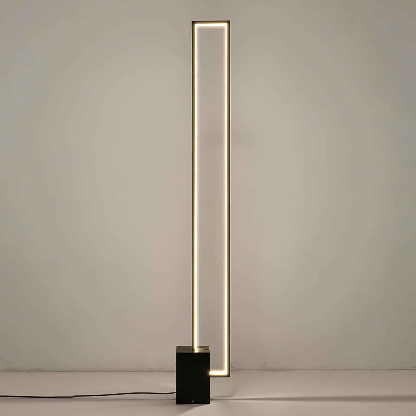 Keloza Aluminum Floor Lamp-Neutral Decor