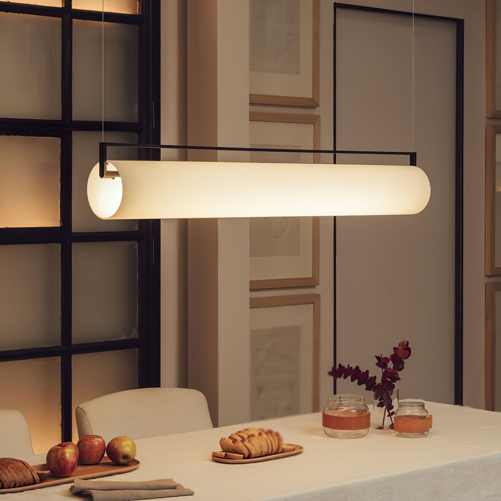 Elias Minimalist Pendant Light-Neutral Decor