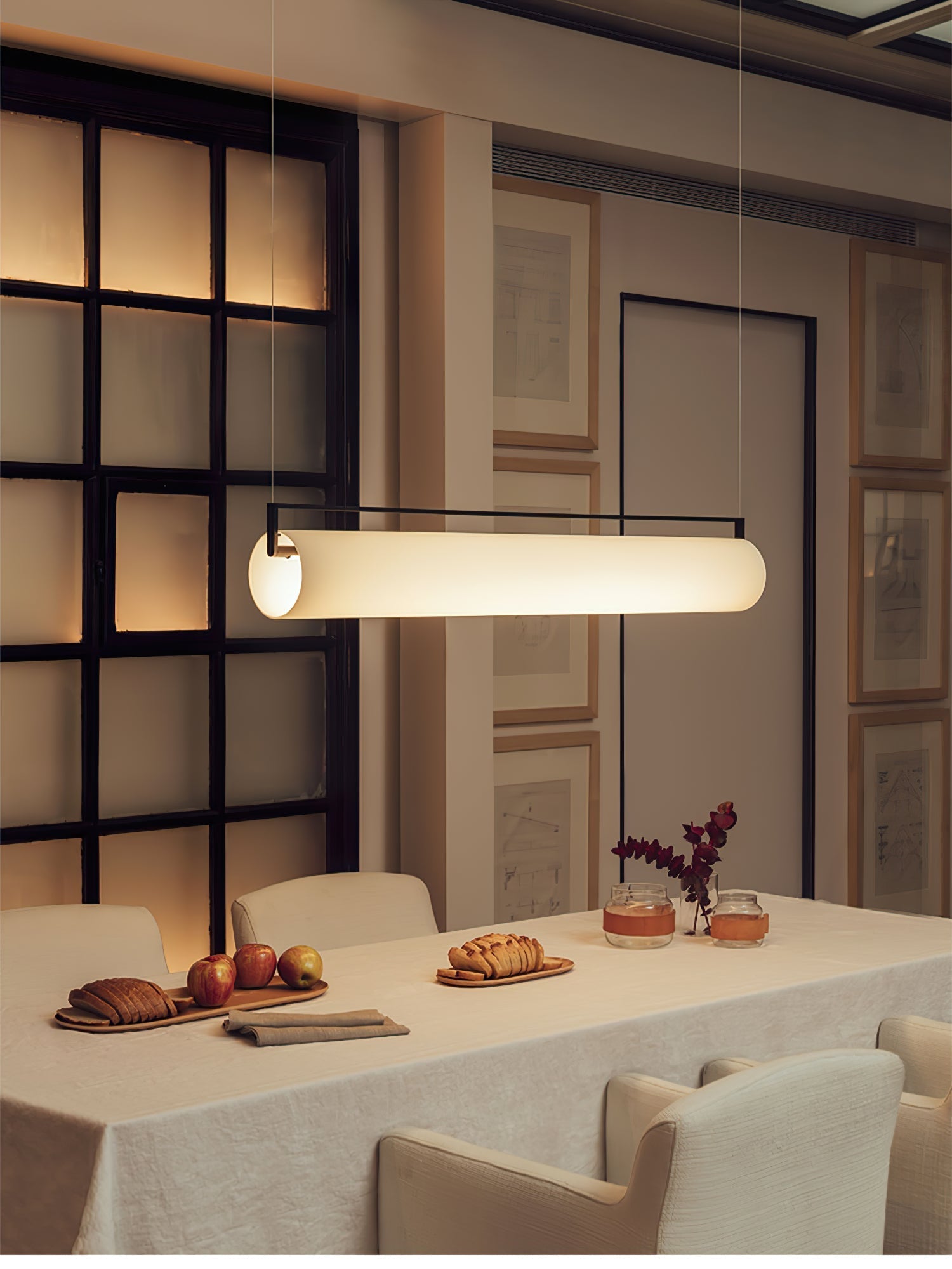 Elias Minimalist Pendant Light-Neutral Decor