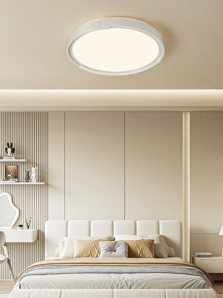Ovene Edge Minimalist Ceiling Light-Neutral Decor