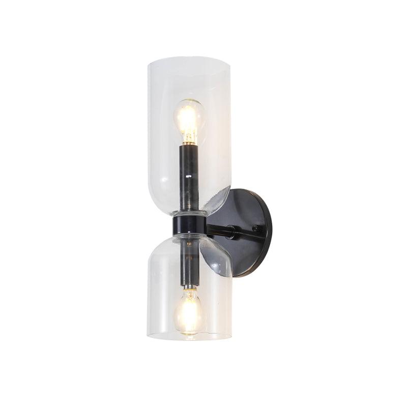 Bryn Modern Minimalist Glass Wall Lamp-Neutral Decor