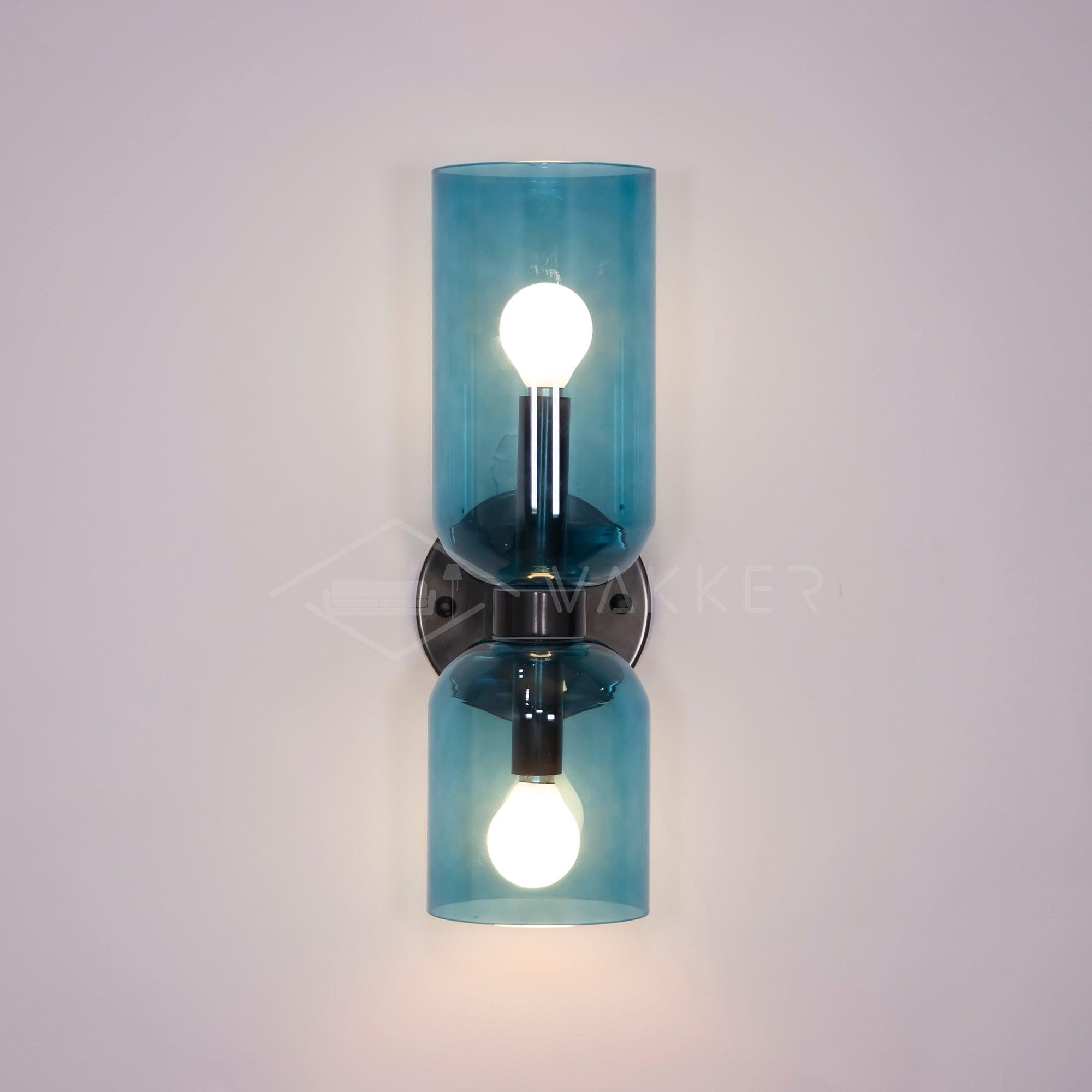 Bryn Modern Minimalist Glass Wall Lamp-Neutral Decor