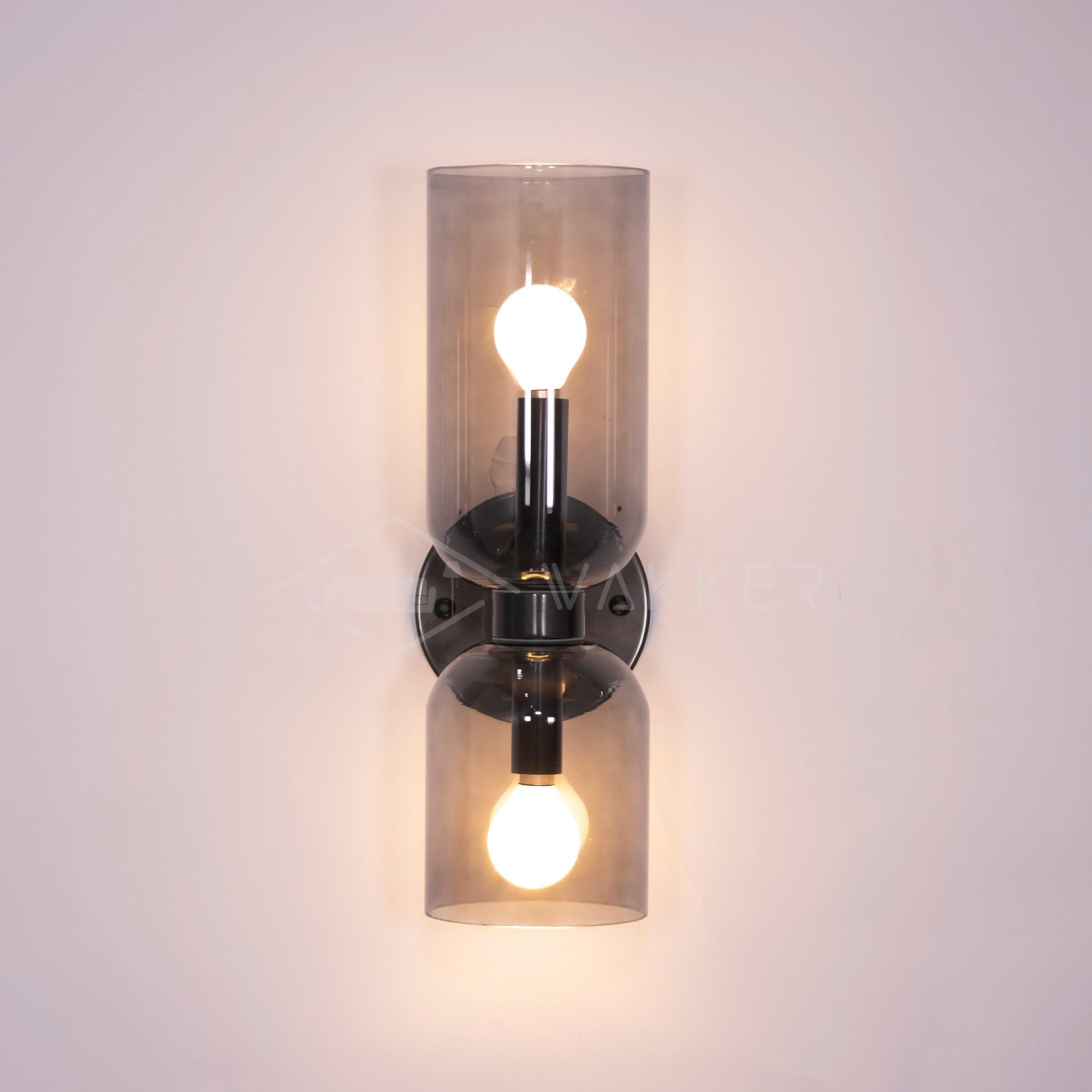 Bryn Modern Minimalist Glass Wall Lamp-Neutral Decor