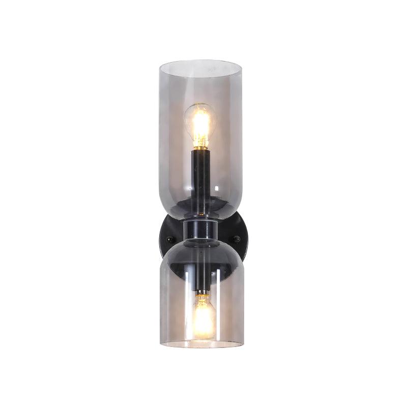Bryn Modern Minimalist Glass Wall Lamp-Neutral Decor